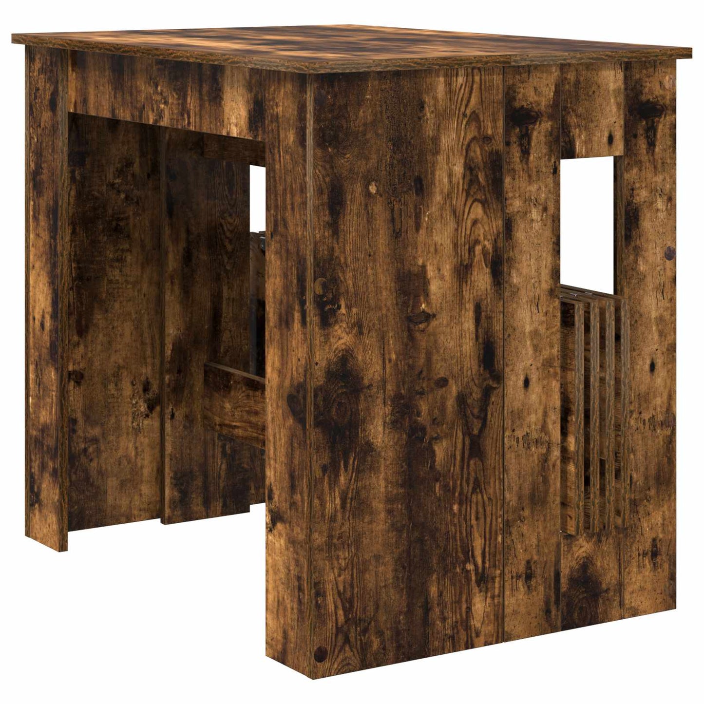 Dinning Table 180 x 85 x 75 cm Engineered Wood Smoked Oak