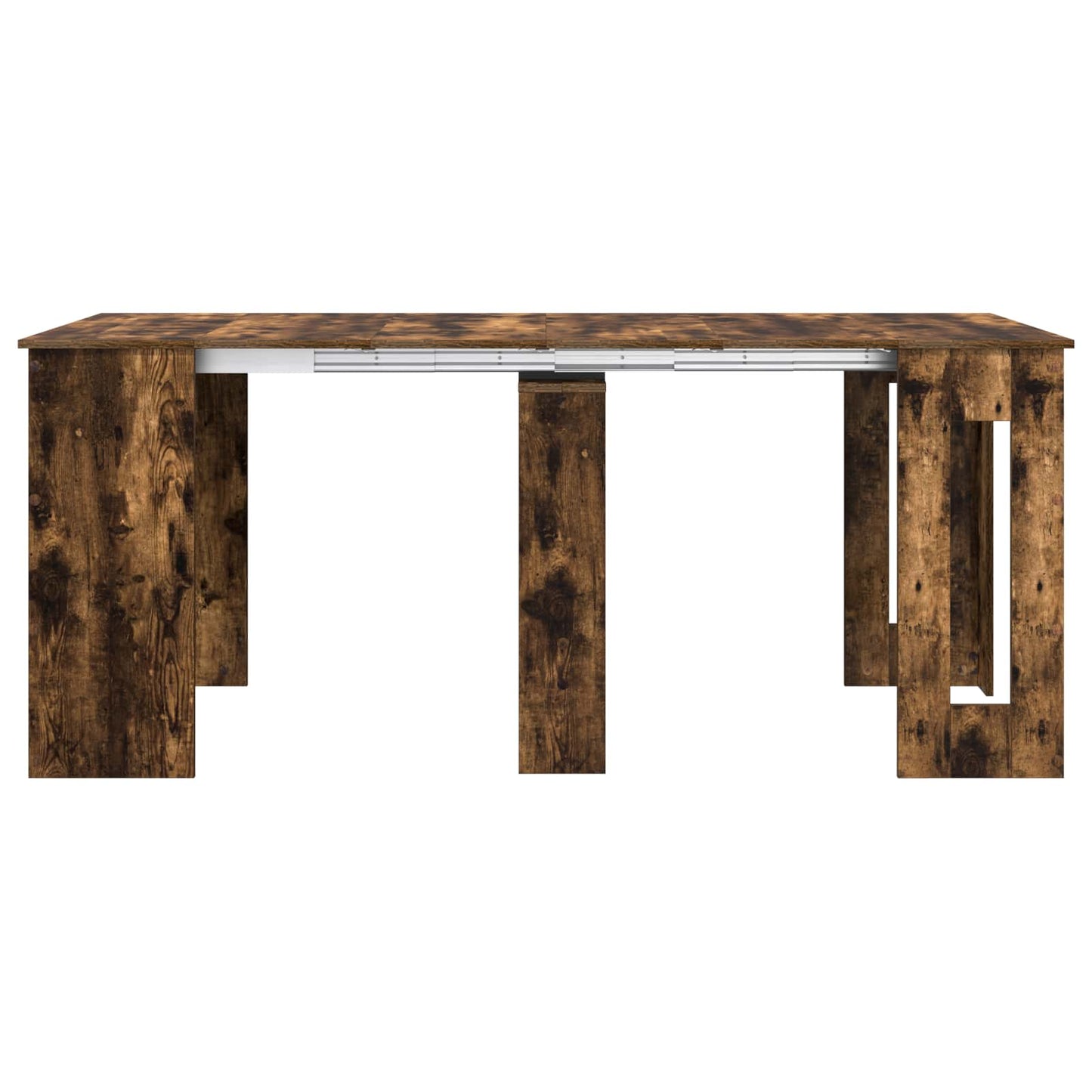 Dinning Table 180 x 85 x 75 cm Engineered Wood Smoked Oak