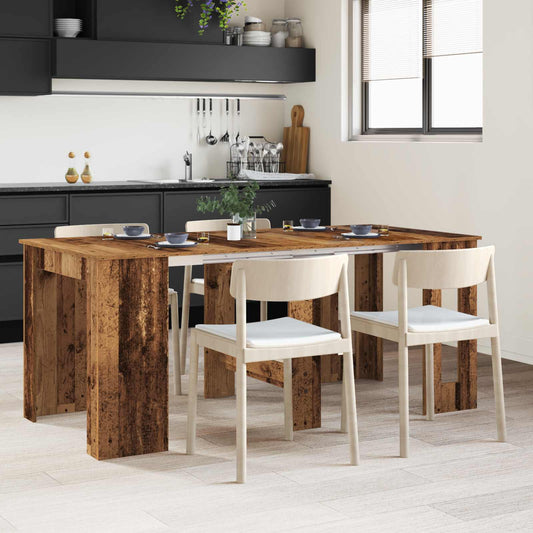 Dinning Table 180 x 85 x 75 cm Engineered Wood Old Wood