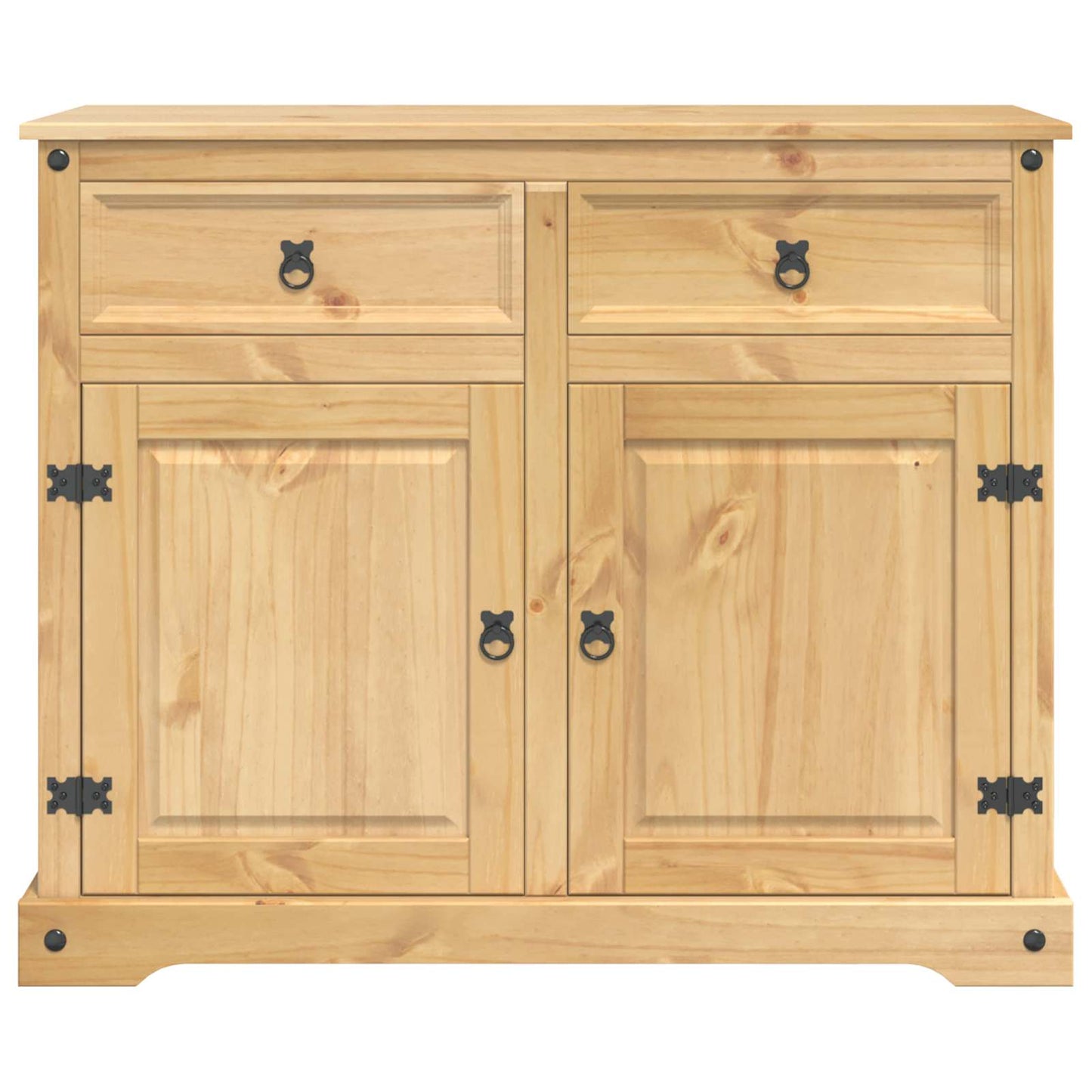 Kitchen Island Set 2 pcs Honey Wax 112 x 70 x 91.5 cm