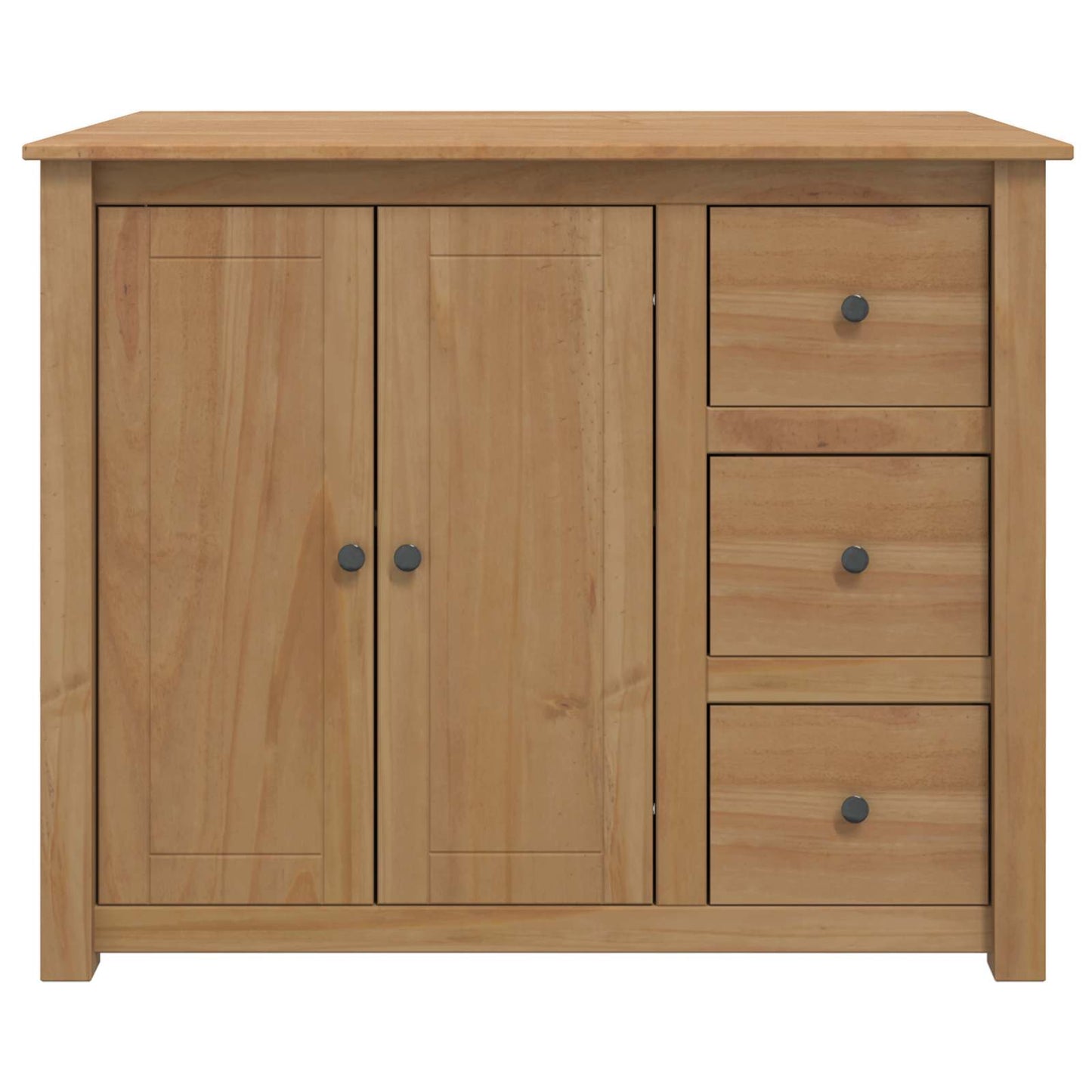 Kitchen Island Set 2 pcs PANAMA Honey Wax 112 x 77 x 90 cm