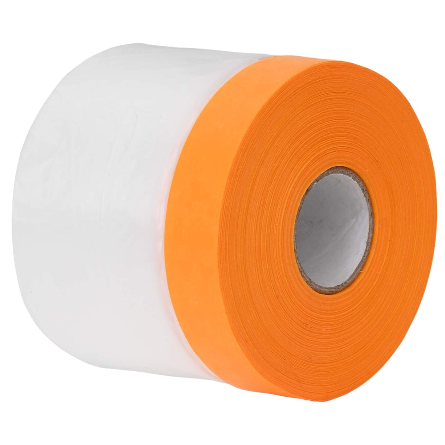 Dust Sheet with Adhesive Tape 12 pcs Transparent 55 x 3300 cm