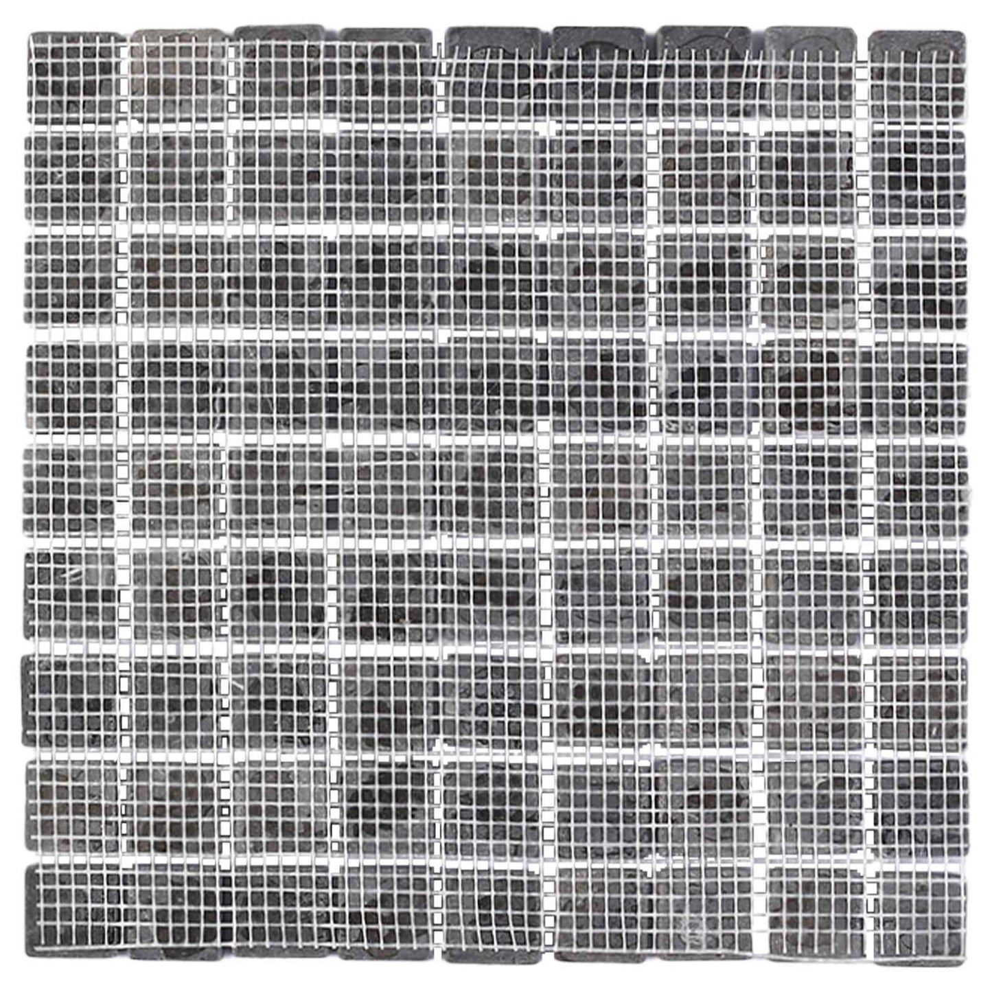 Mosaic Tiles Grey 30 x 30 cm Marble