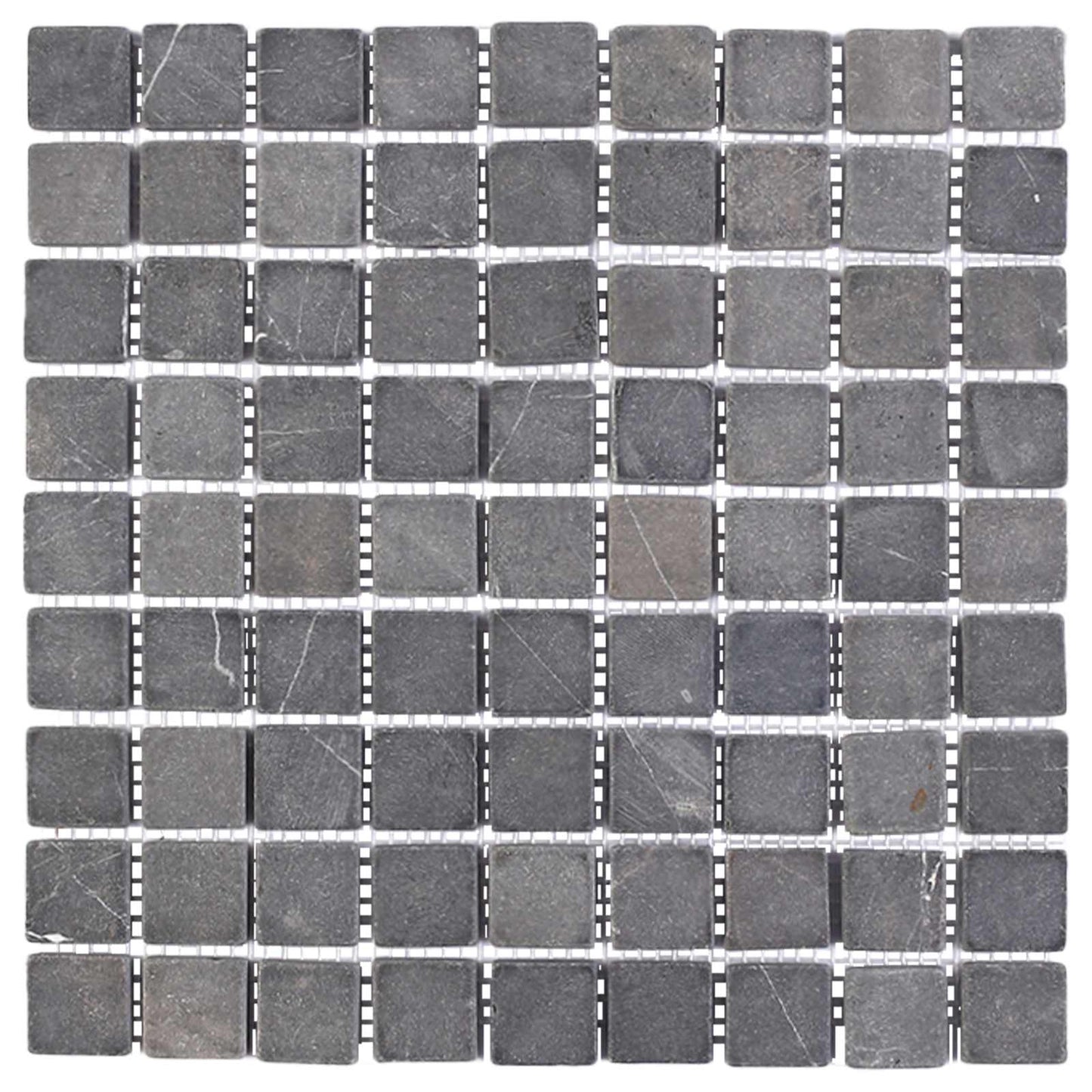 Mosaic Tiles Grey 30 x 30 cm Marble