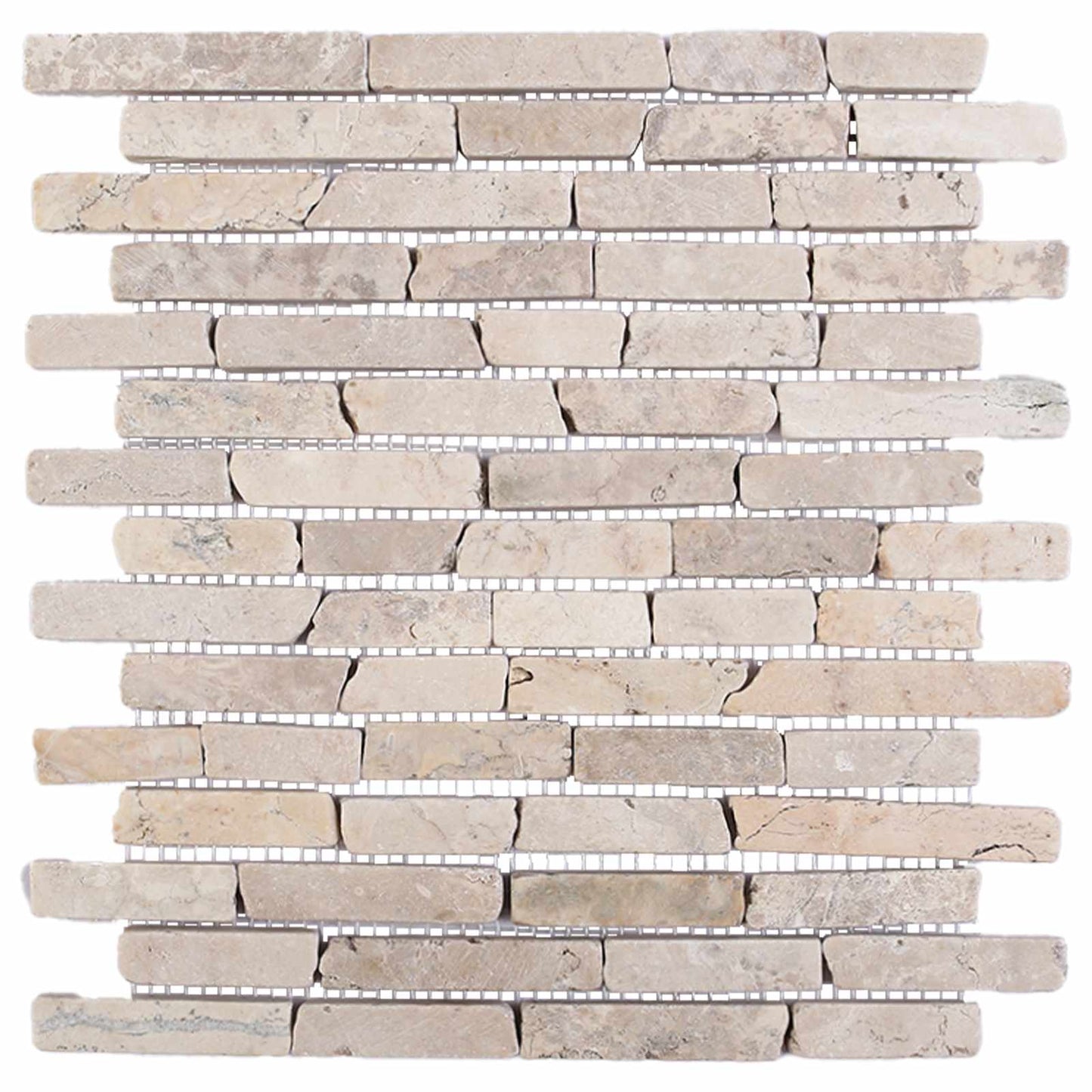 Mosaic Tiles Cream 30 x 30 cm Marble