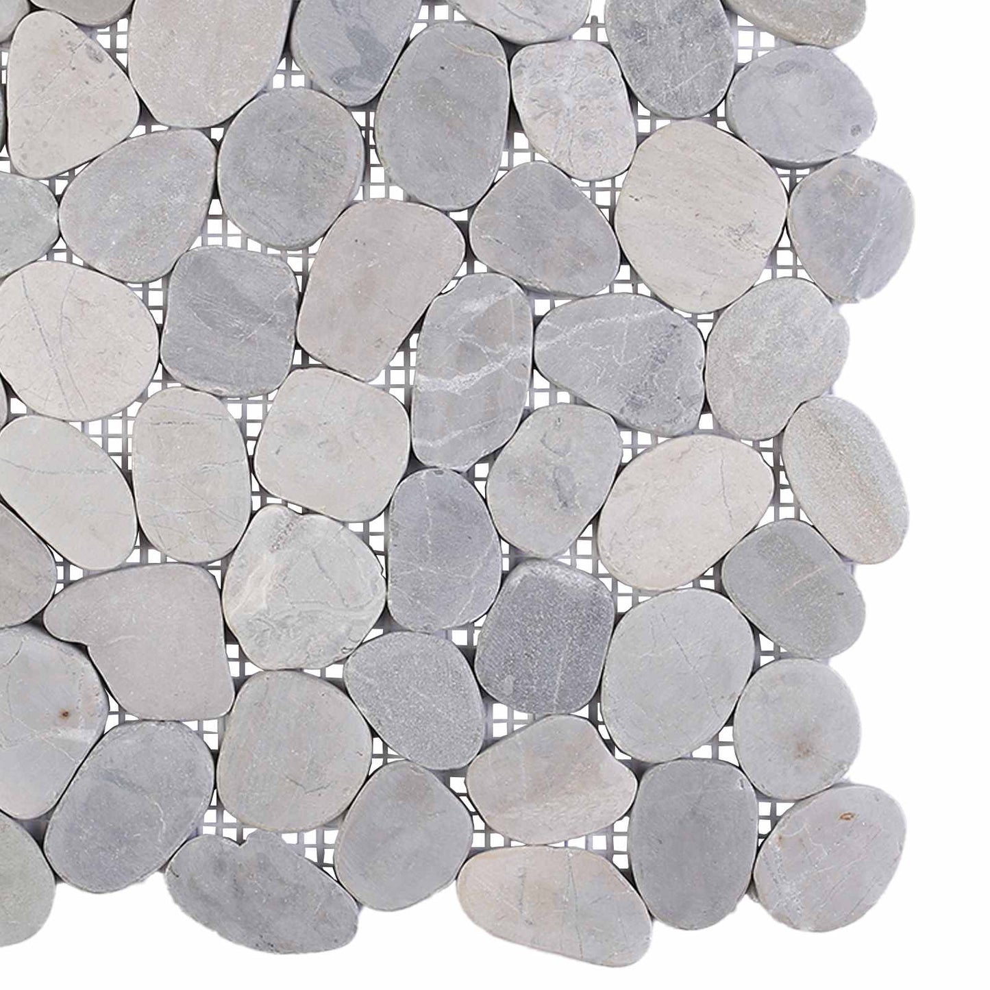 Pebble Tiles Grey 30 x 30 cm River Pebble