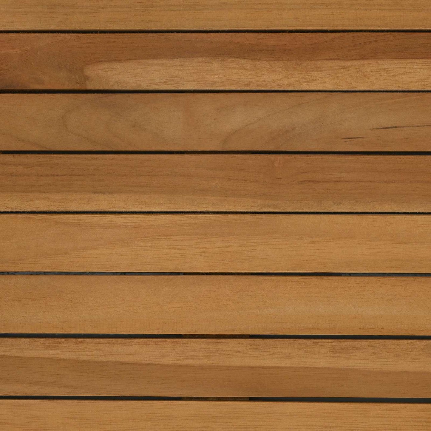 Table Top Ø 40 x 3.5 Round Solid Teak Wood Natural