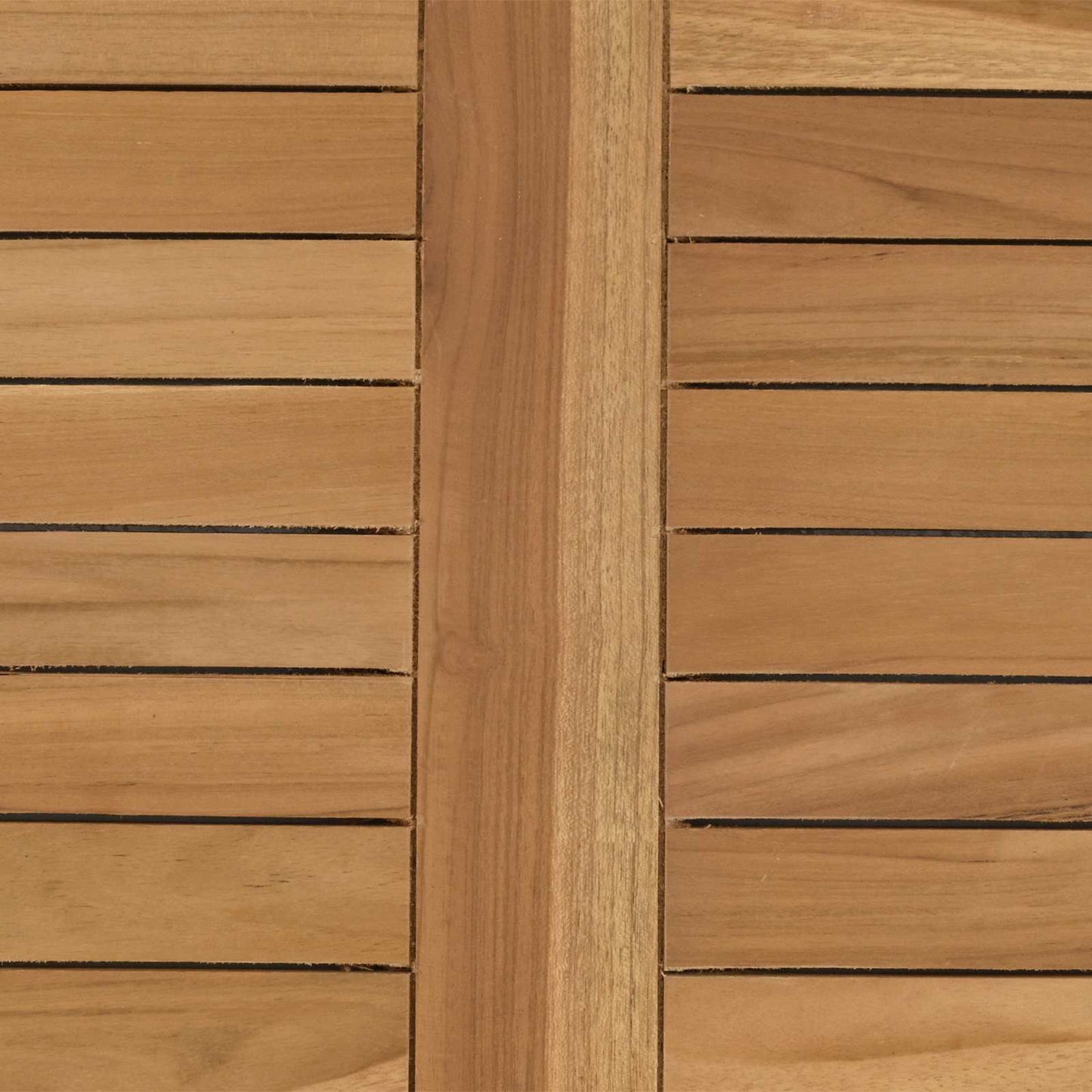 Table Top 80 x 40 x 2.5 cm Oval Solid Teak Wood Natural