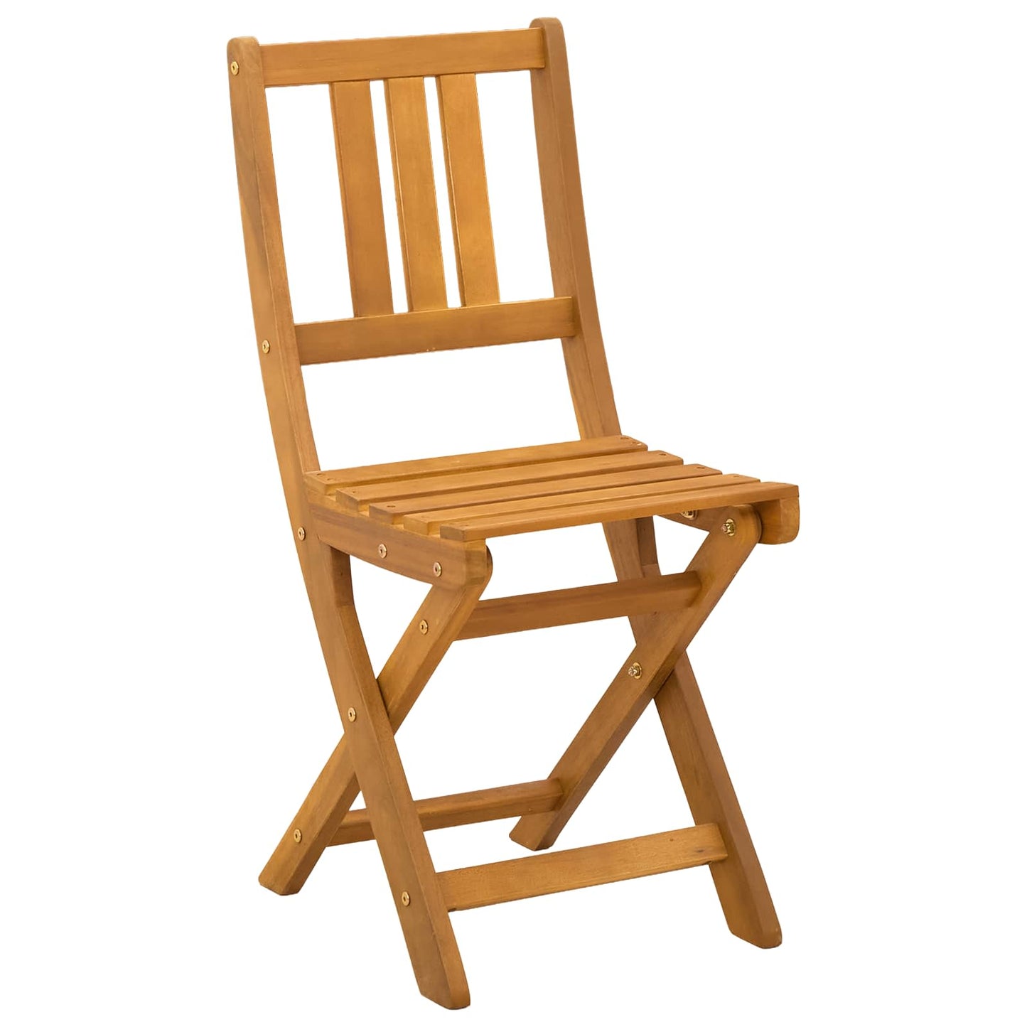 Garden Chair 8 pcs Natural 40 x 42 x 85 cm Solid Acacia Wood
