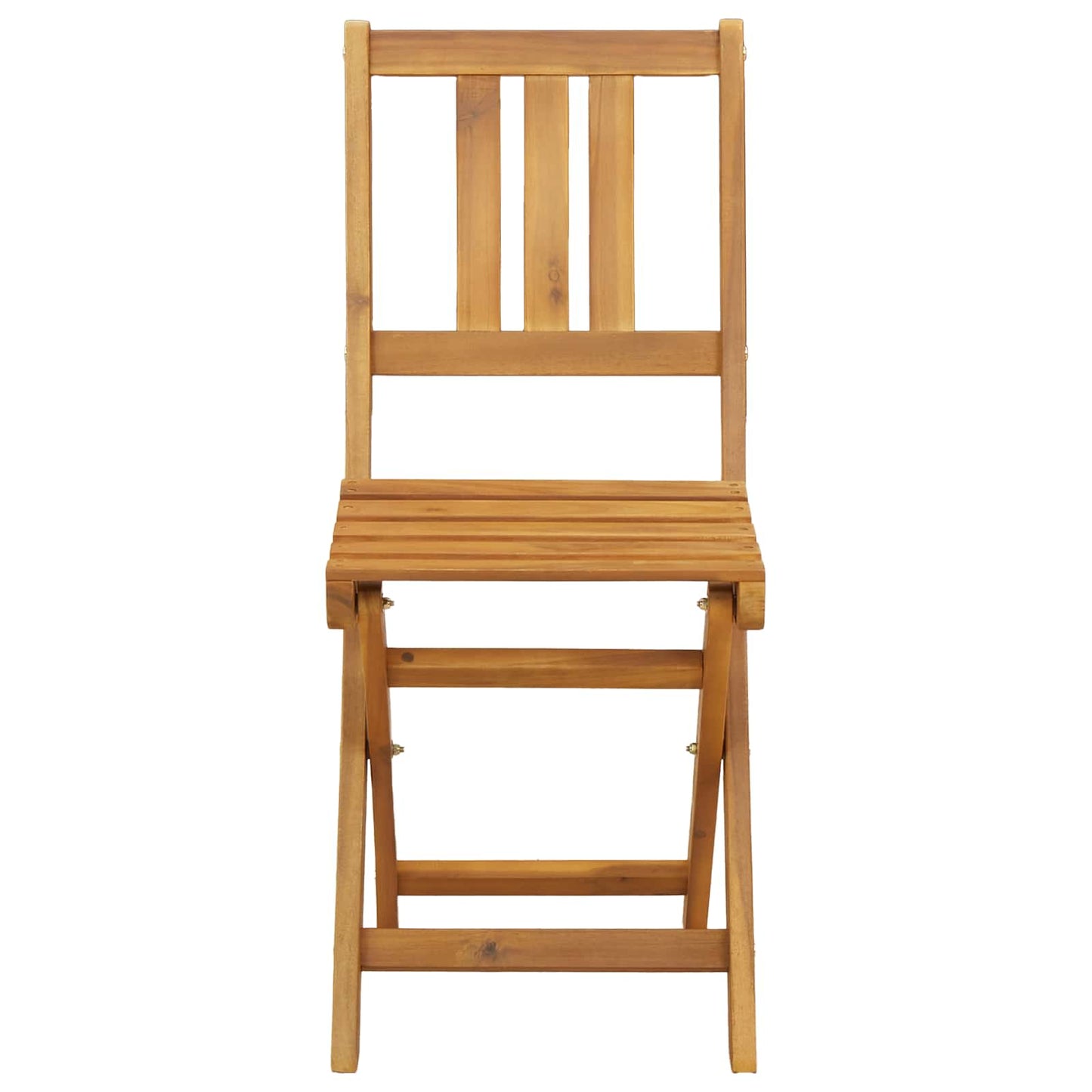Garden Chair 8 pcs Natural 40 x 42 x 85 cm Solid Acacia Wood