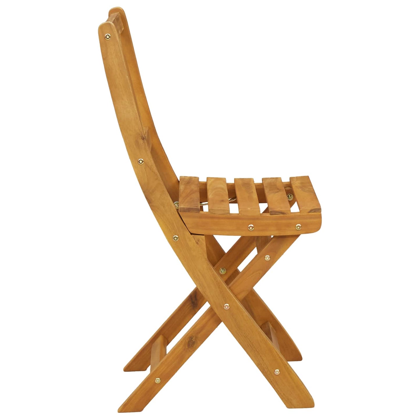 Garden Chair 8 pcs Natural 40 x 42 x 85 cm Solid Acacia Wood