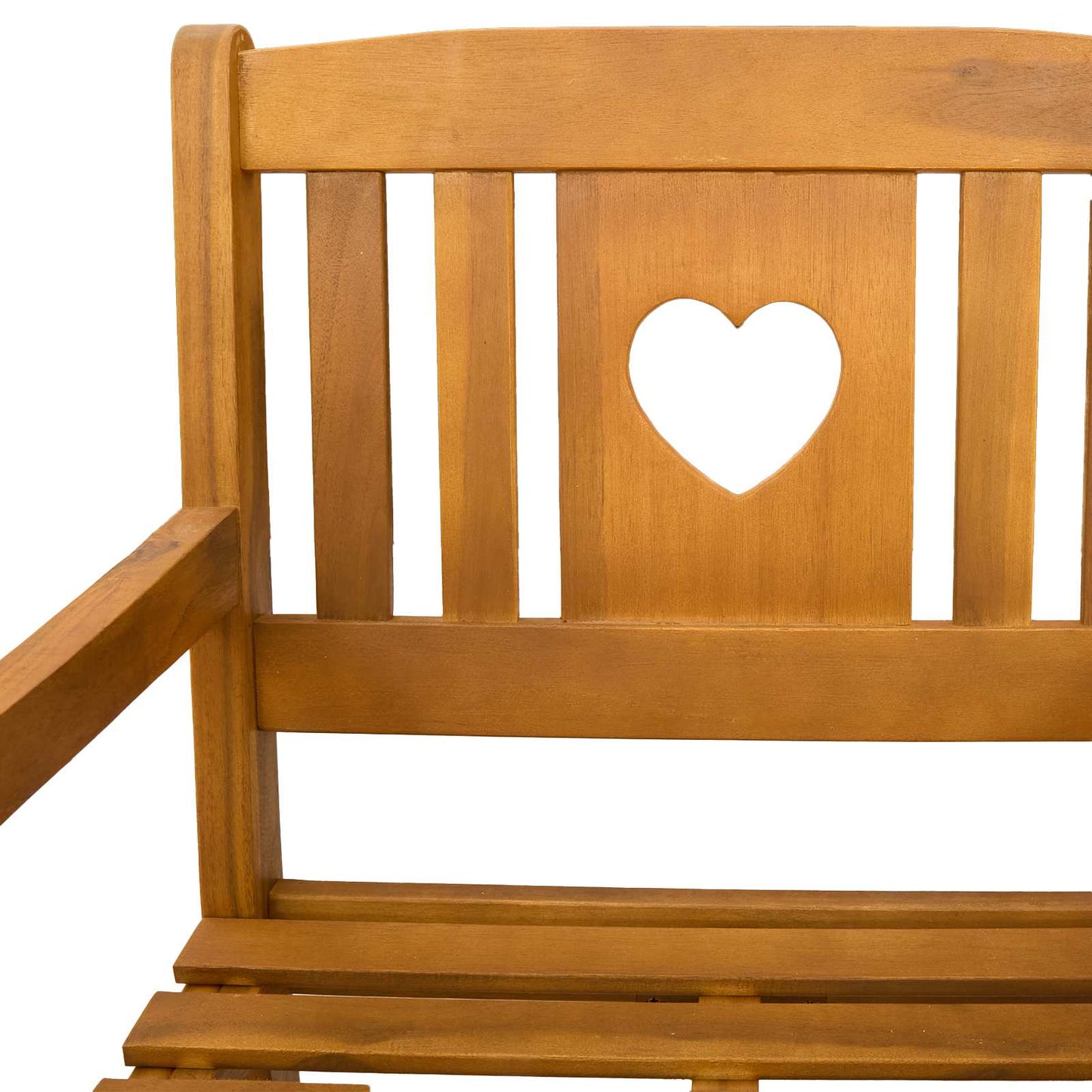 Outdoor Bench 8 pcs Natural 56 x 55.5 x 90 cm Solid Acacia Wood