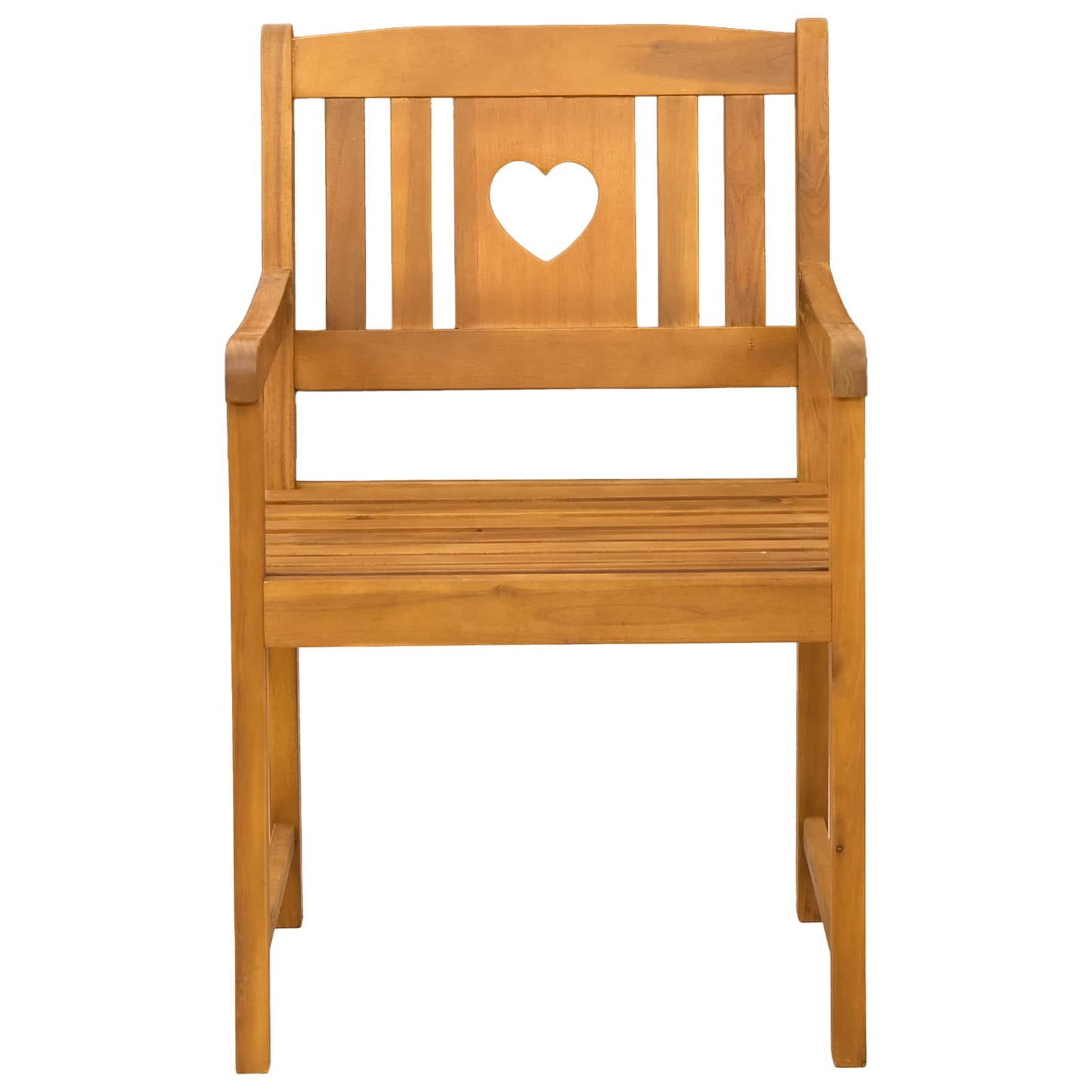 Outdoor Bench 8 pcs Natural 56 x 55.5 x 90 cm Solid Acacia Wood