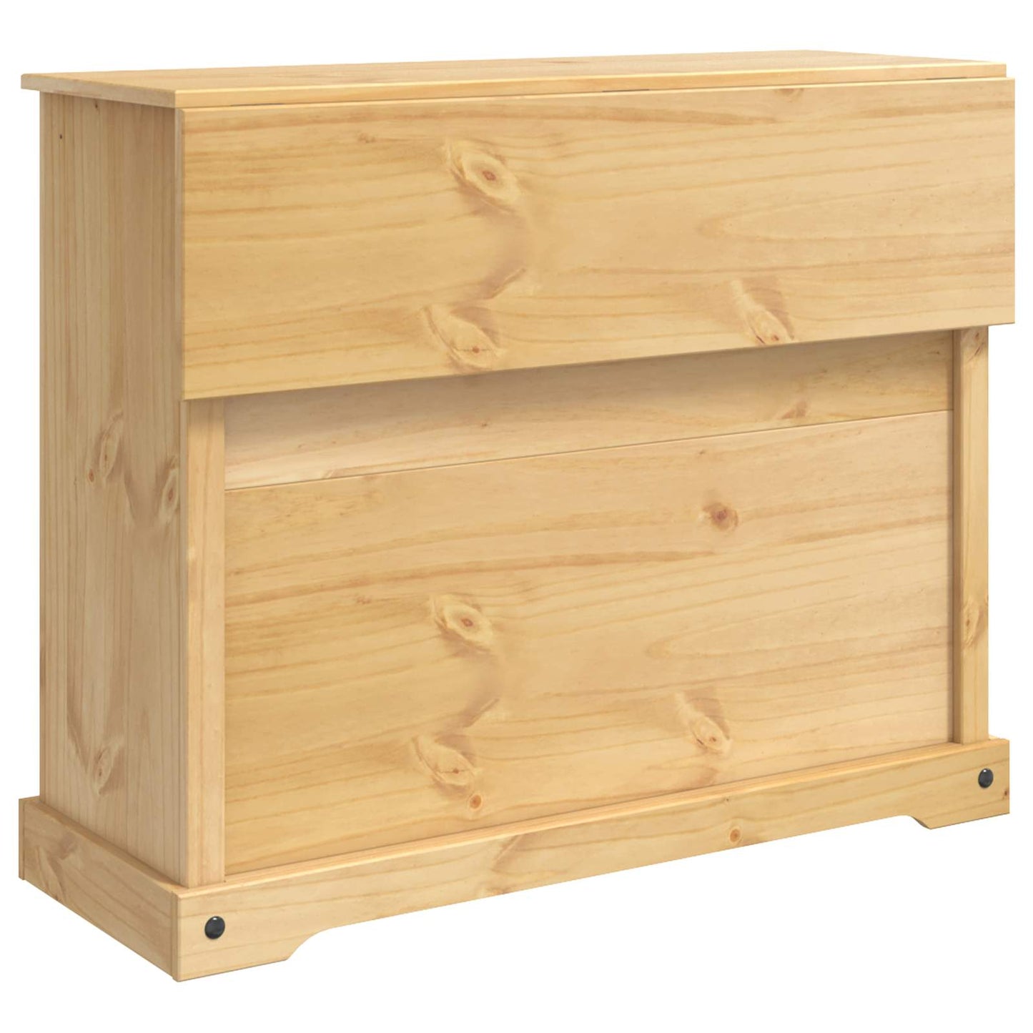 Kitchen Storage Honey Wax 112 x 70 x 91.5 cm Solid-Pine