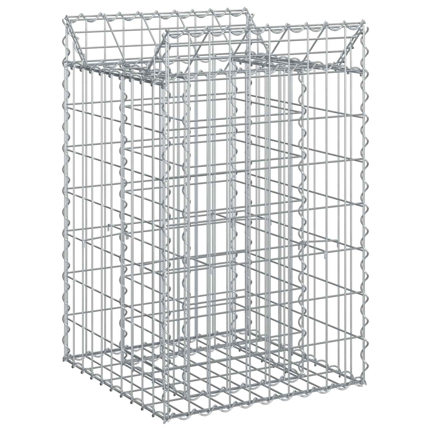 Gabion Raised Bed Silver