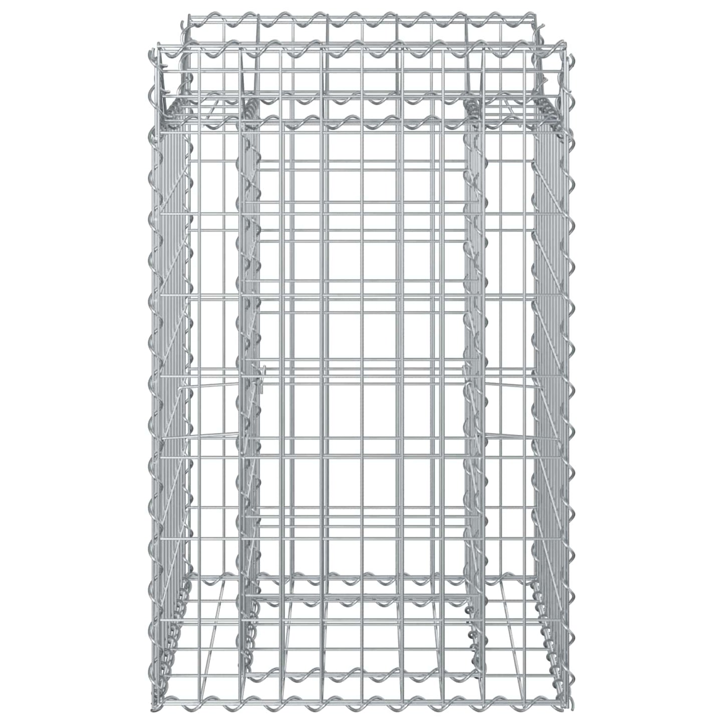 Gabion Raised Bed Silver