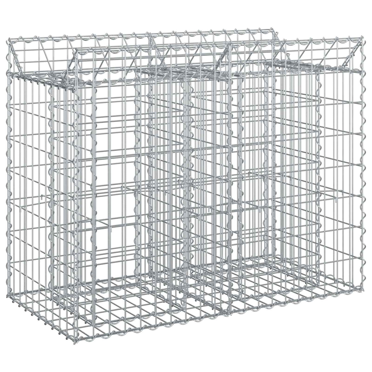 Gabion Raised Bed Silver
