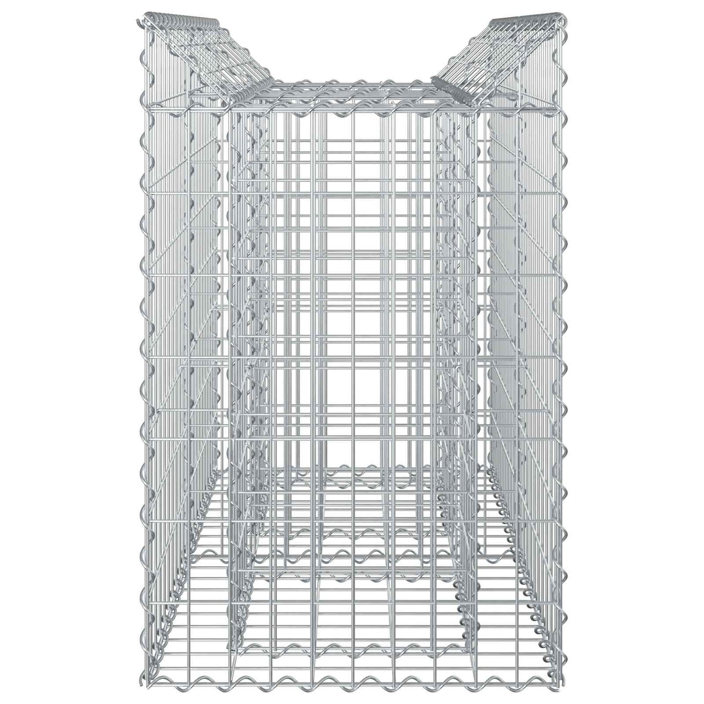 Gabion Raised Bed Silver