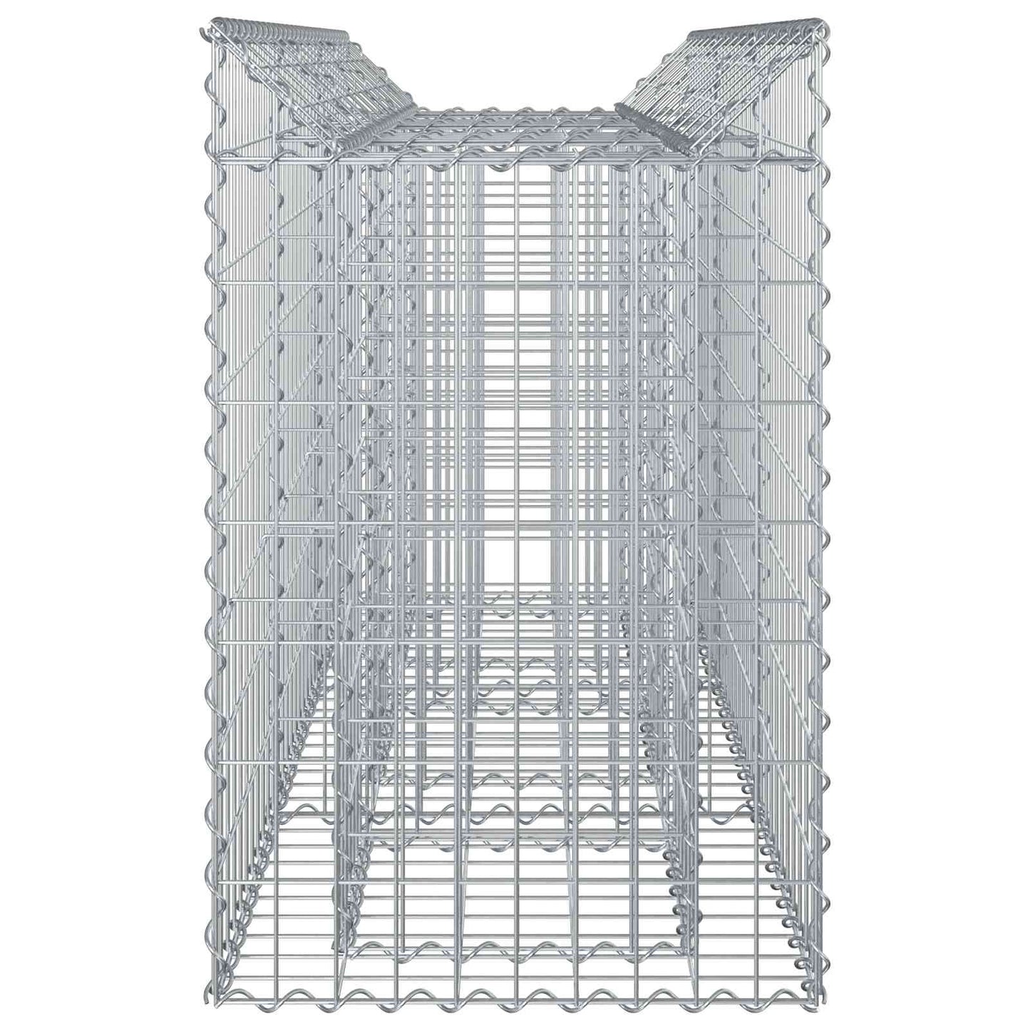 Gabion Raised Bed Silver