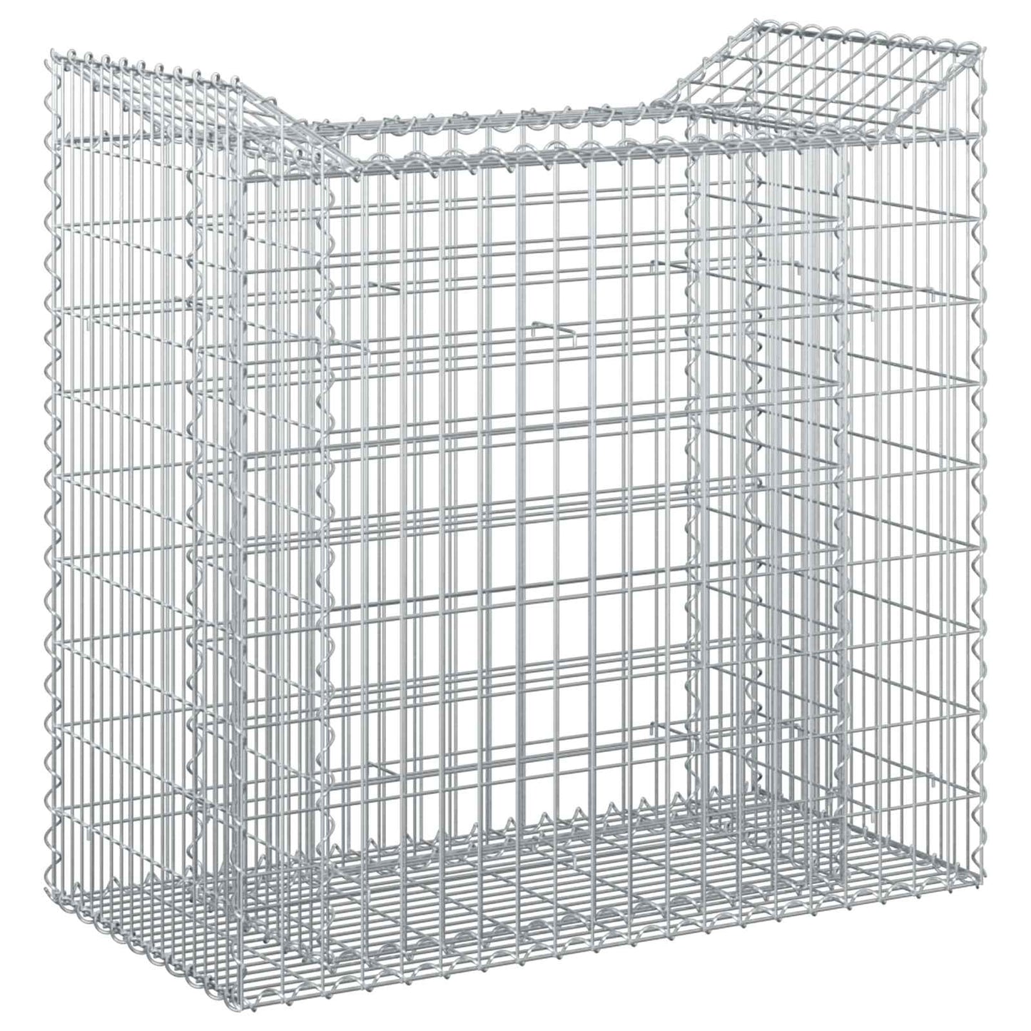Gabion Raised Bed Silver