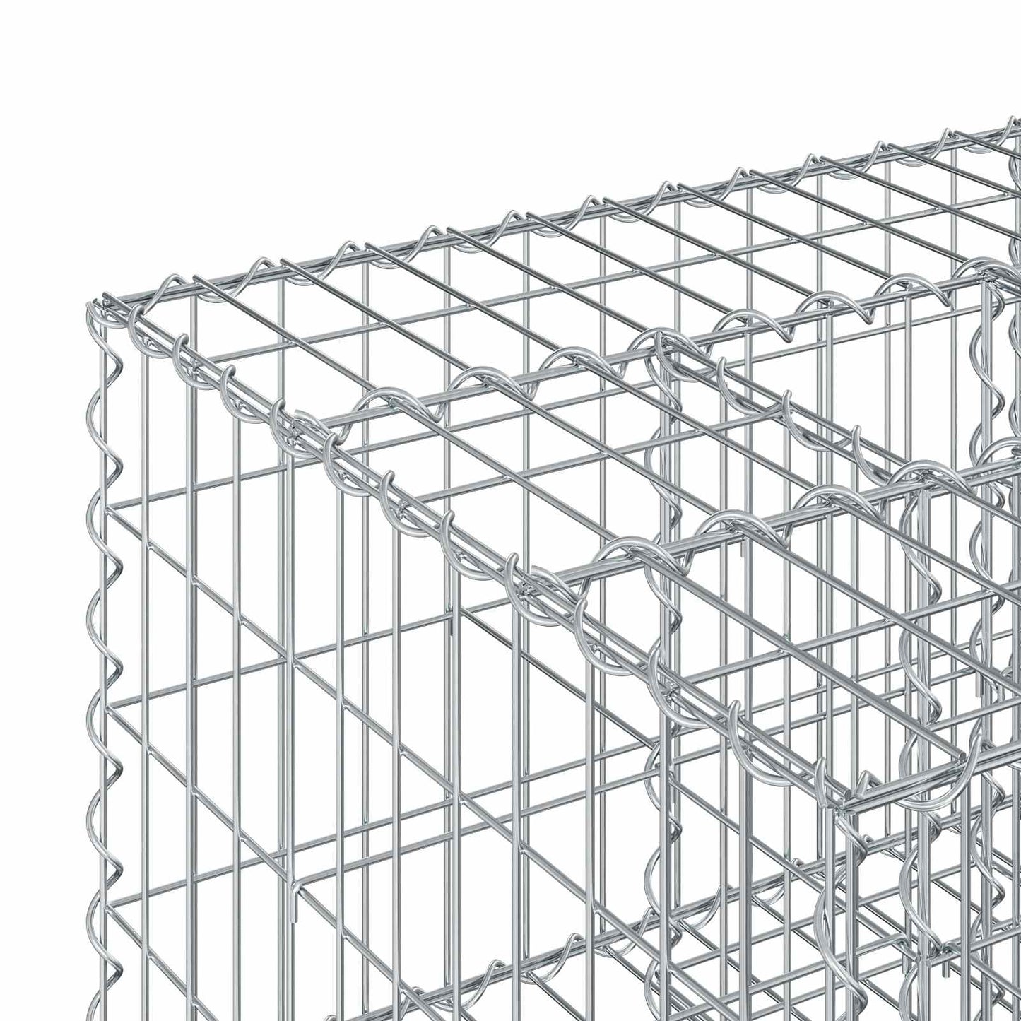 Gabion Raised Bed Silver