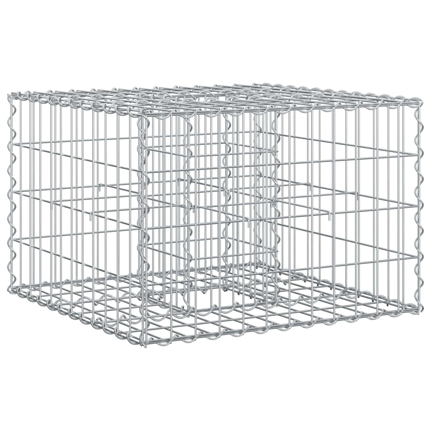 Gabion Raised Bed Silver