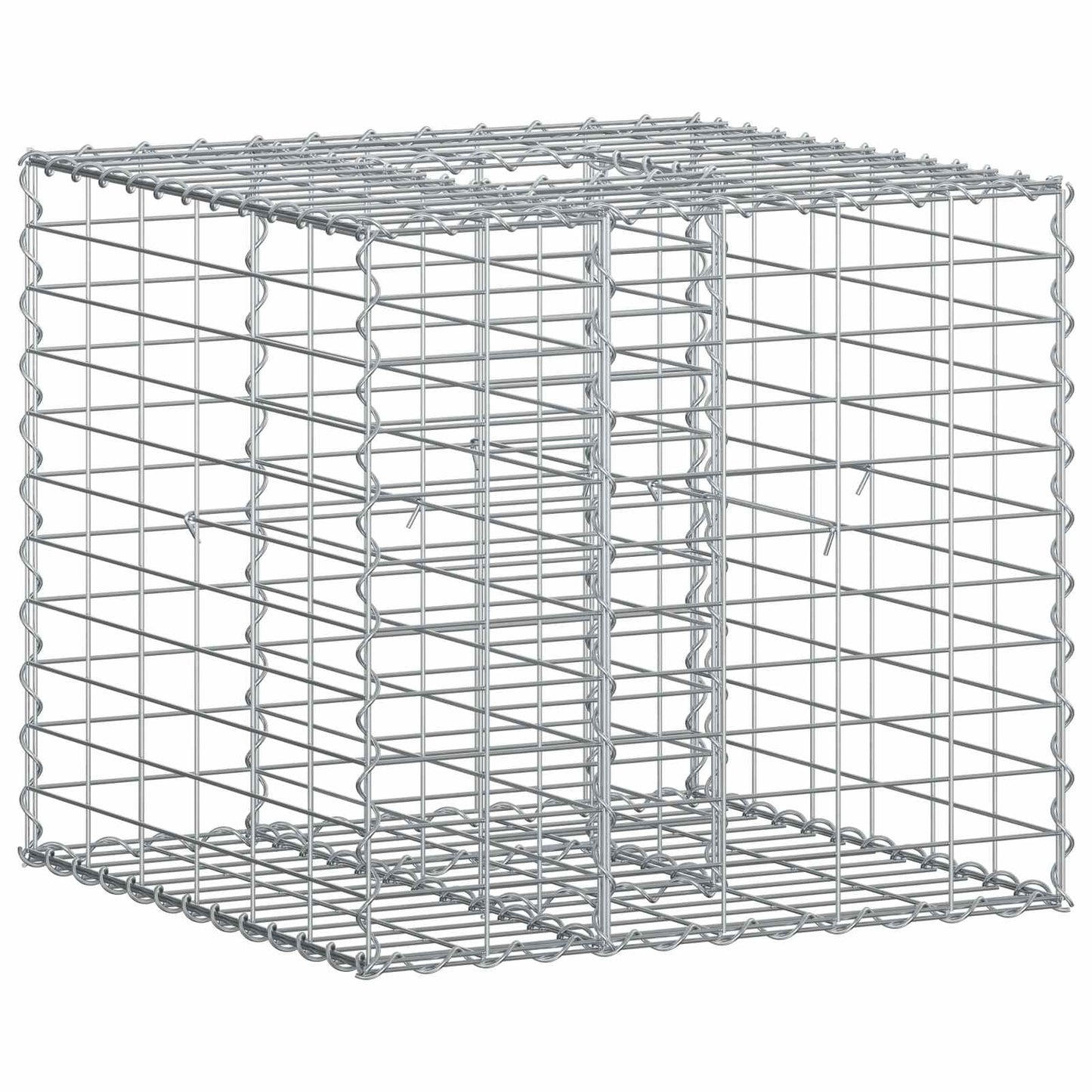 Gabion Raised Bed Silver