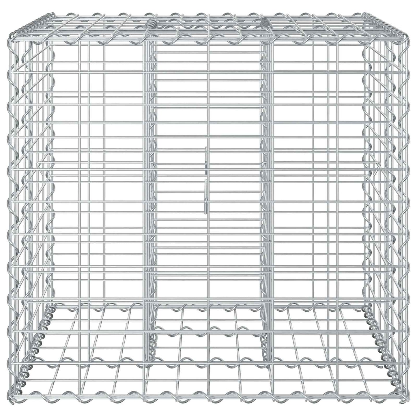 Gabion Raised Bed Silver