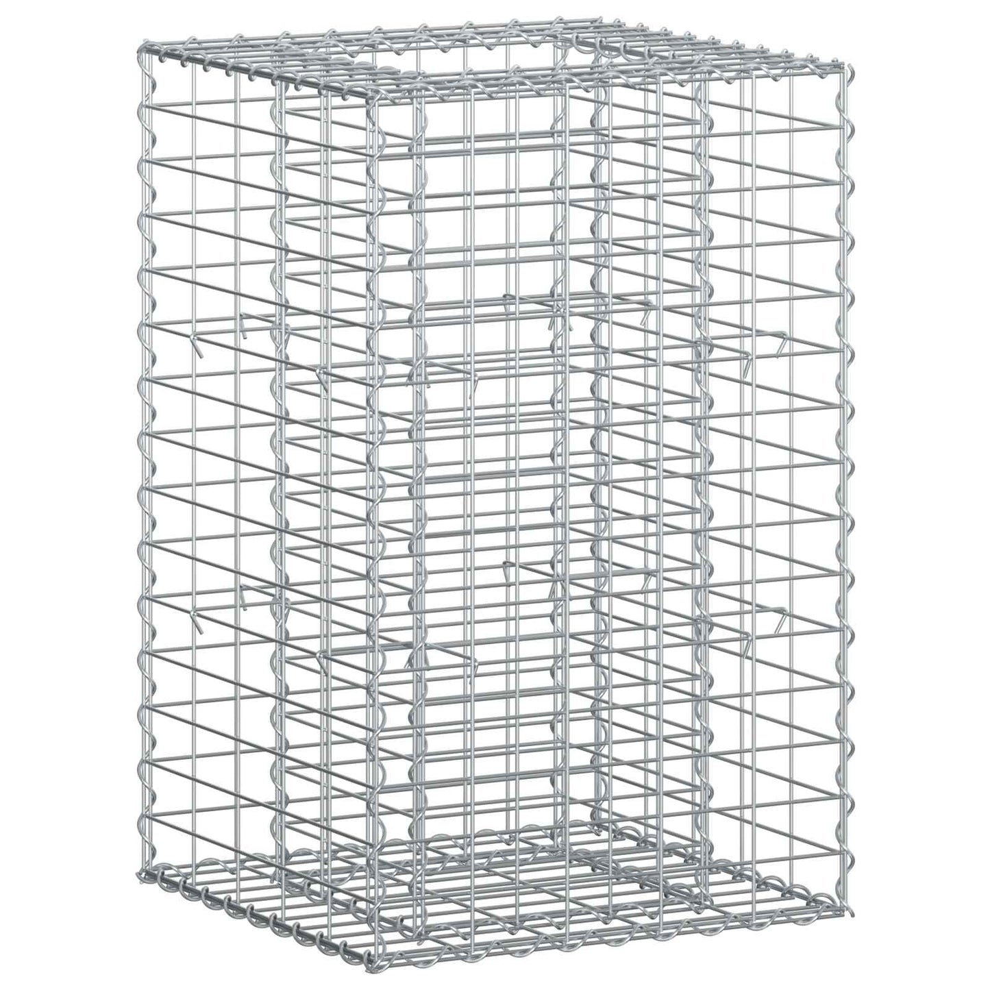 Gabion Raised Bed Silver