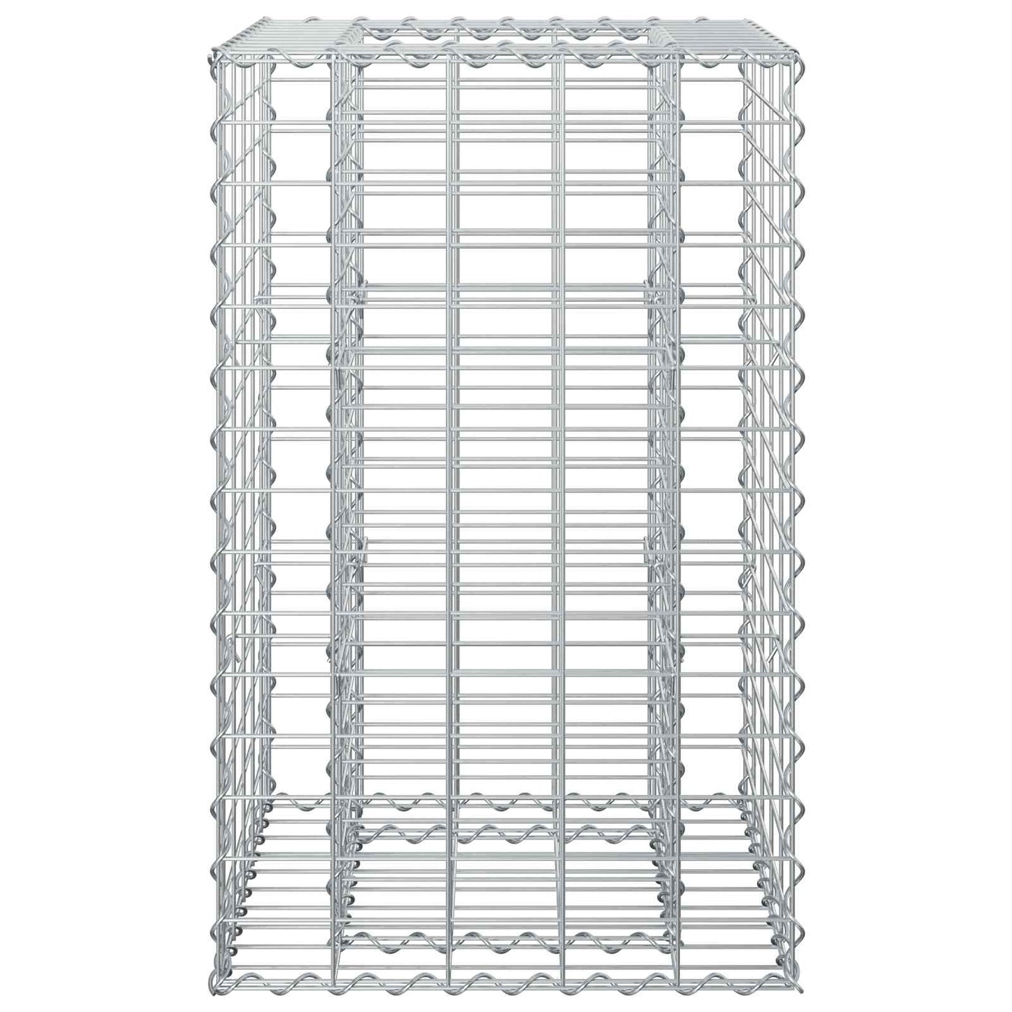 Gabion Raised Bed Silver