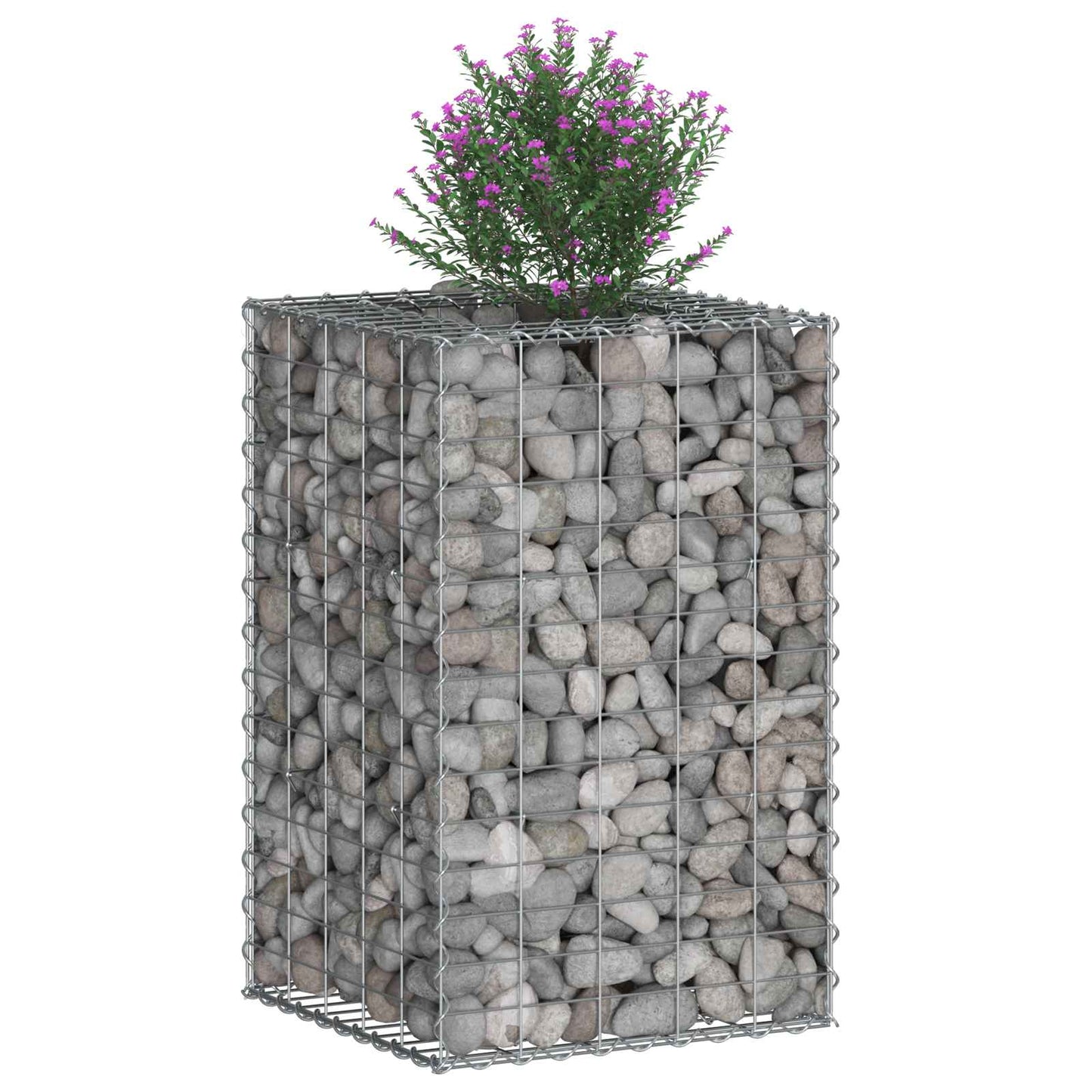 Gabion Raised Bed Silver