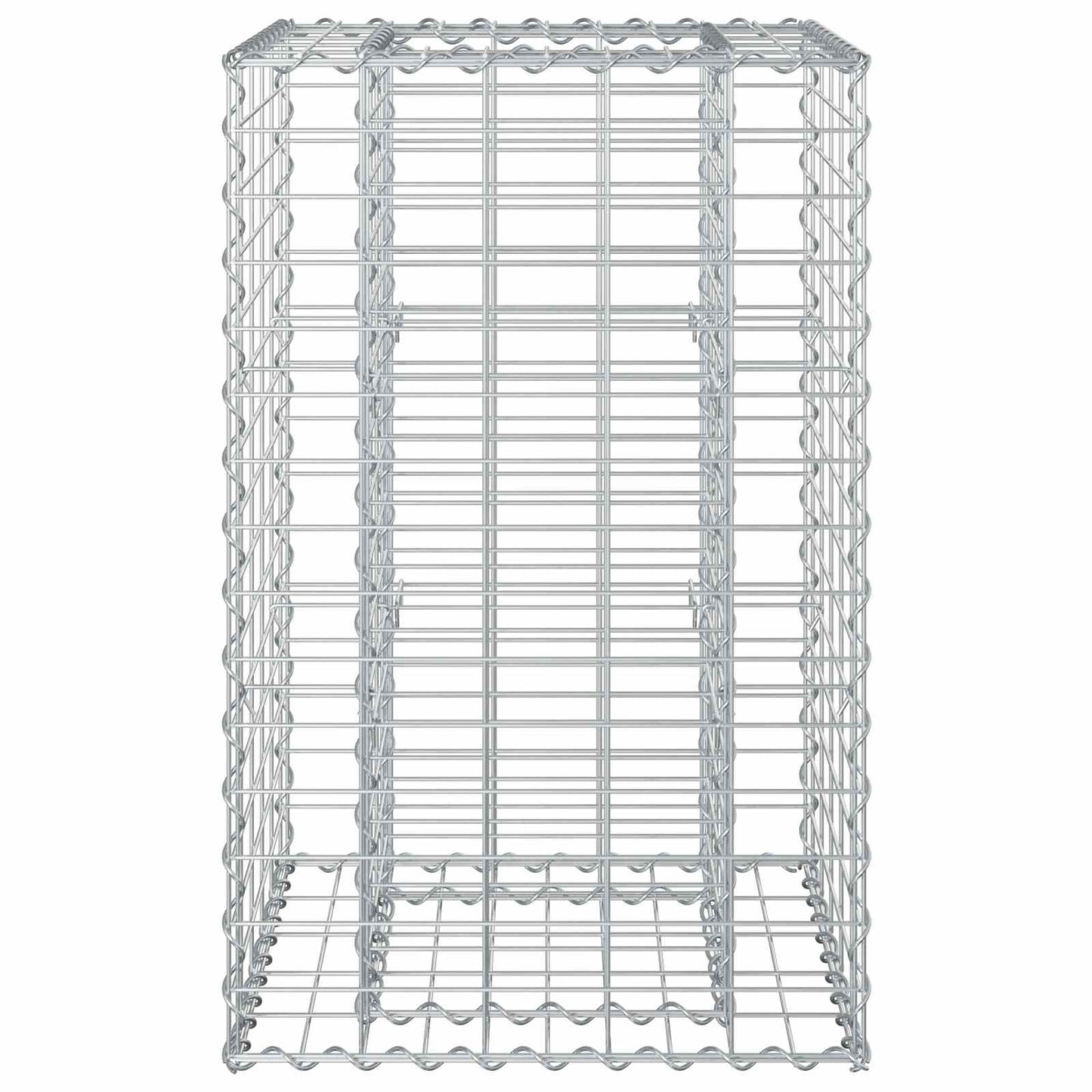 Gabion Raised Bed Silver