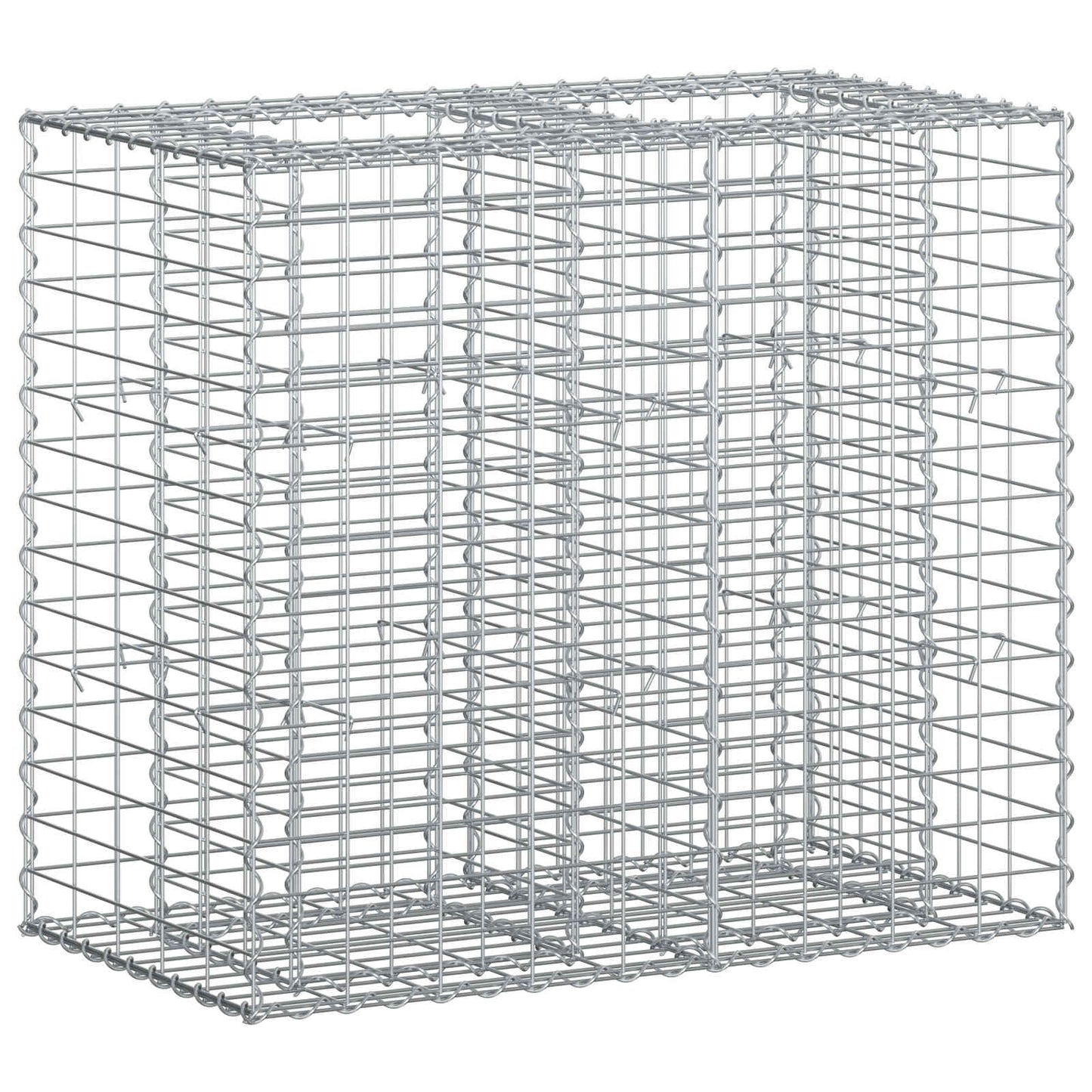Gabion Raised Bed Silver