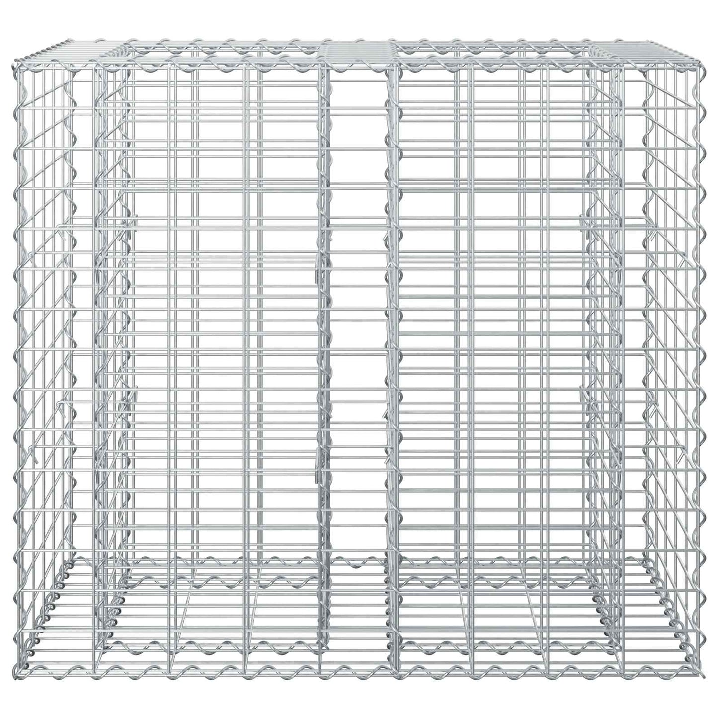 Gabion Raised Bed Silver