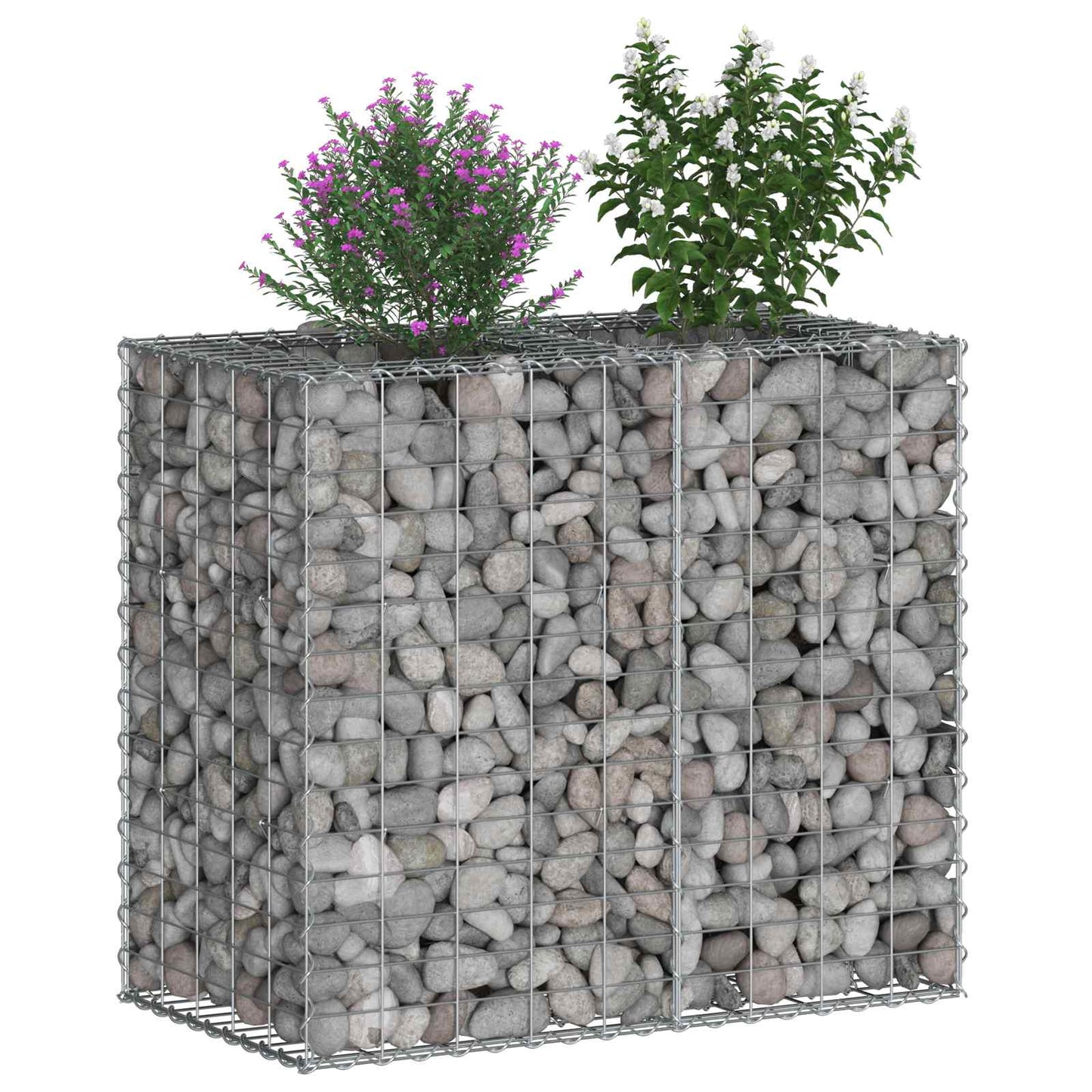 Gabion Raised Bed Silver