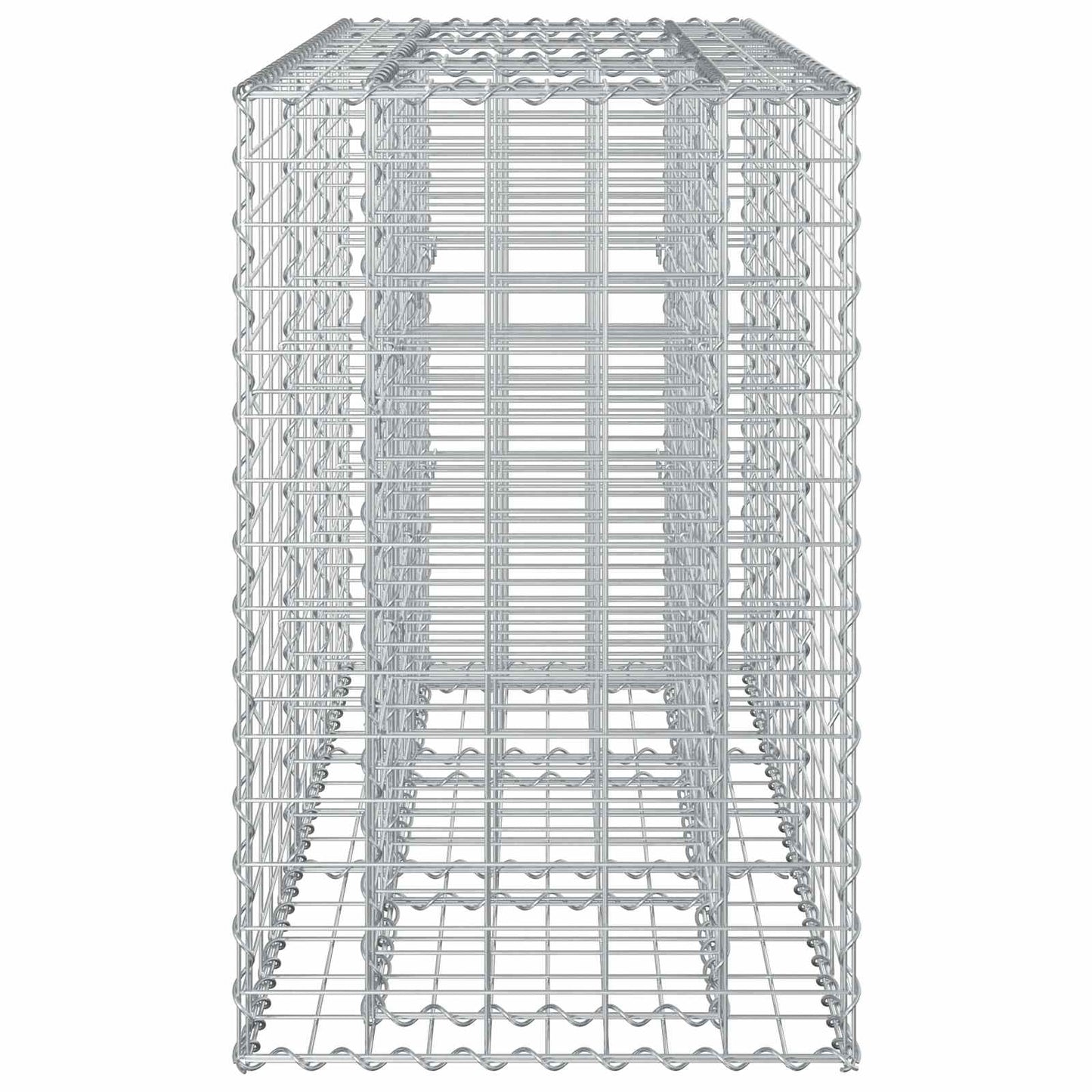 Gabion Raised Bed Silver