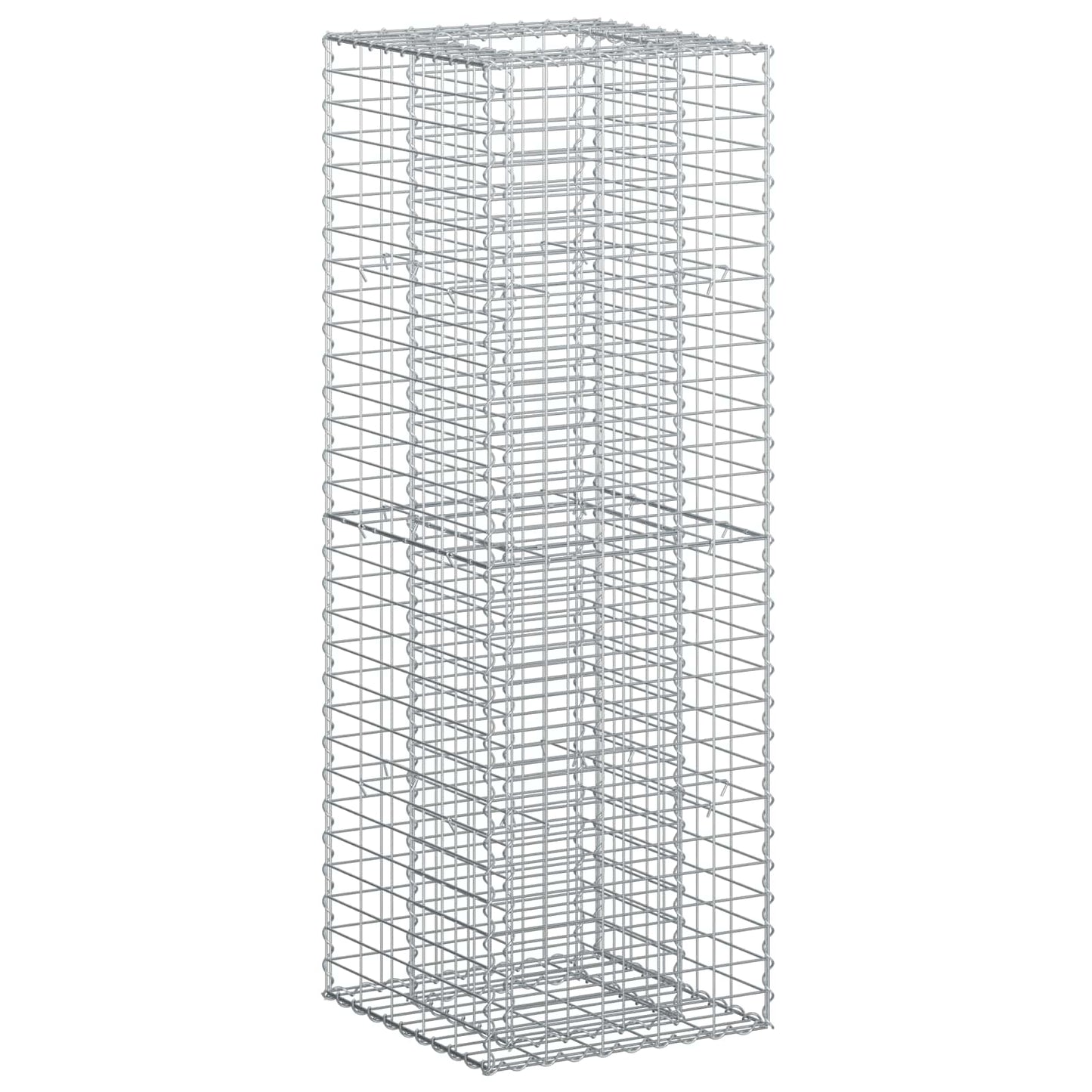 Gabion Raised Bed Silver