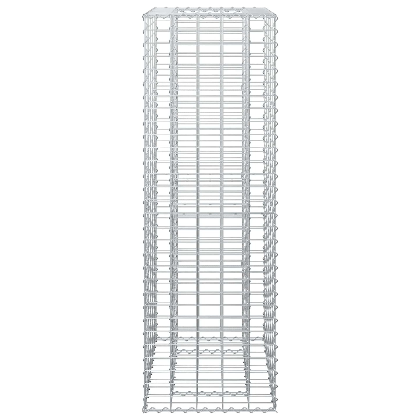 Gabion Raised Bed Silver