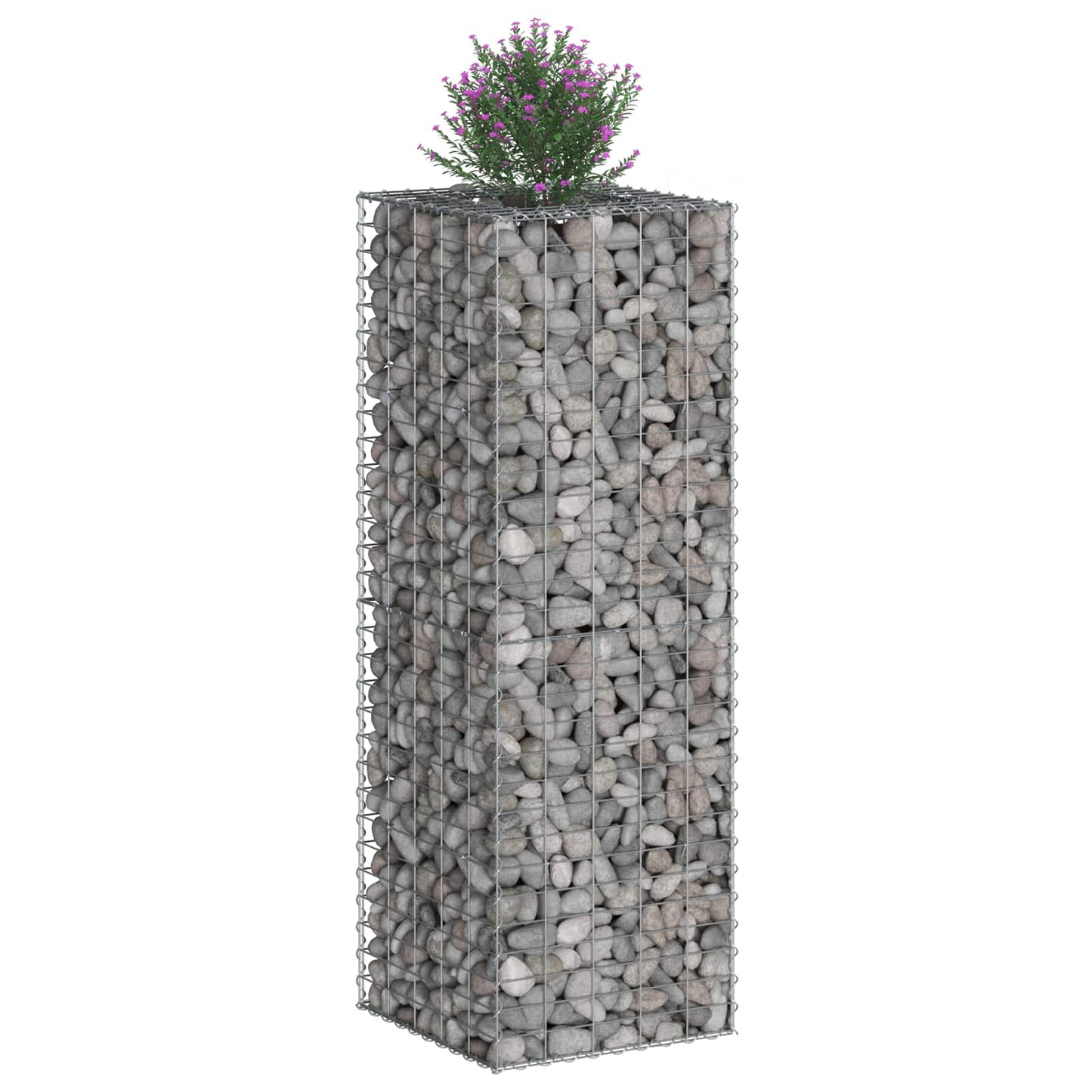 Gabion Raised Bed Silver