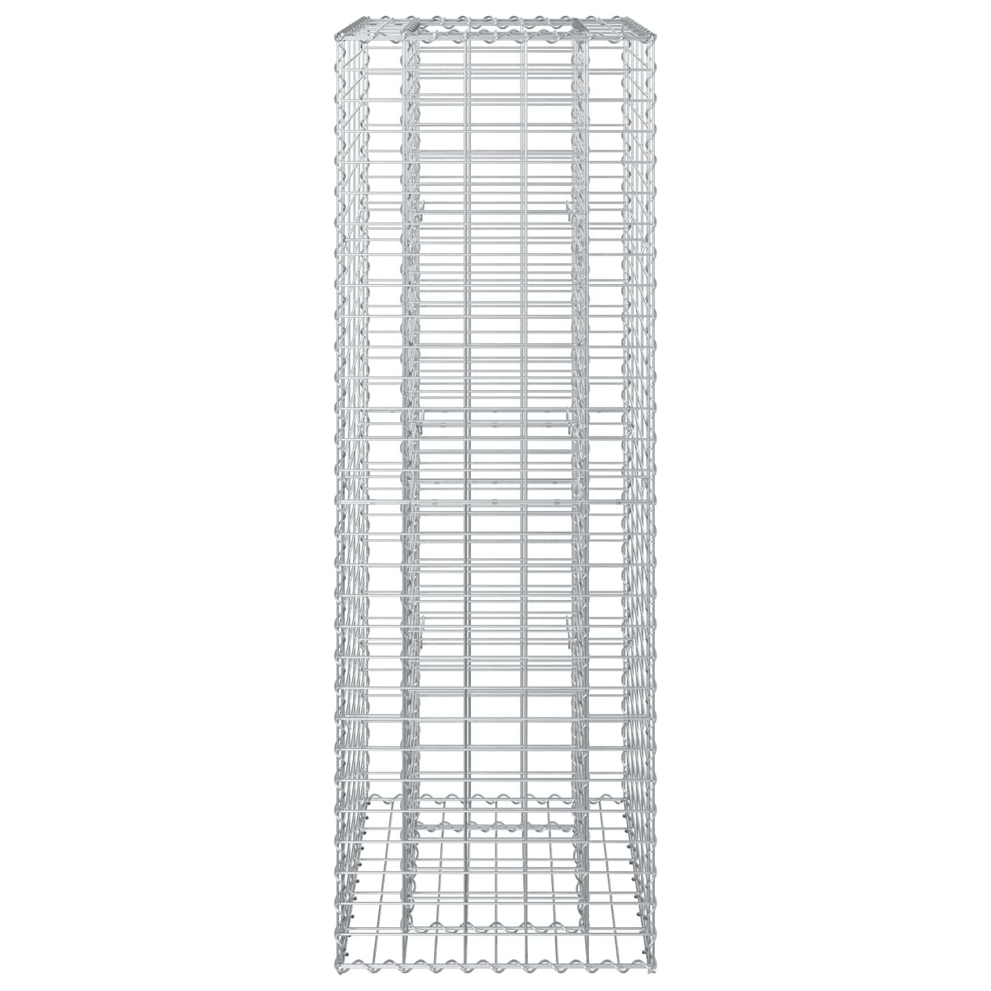 Gabion Raised Bed Silver