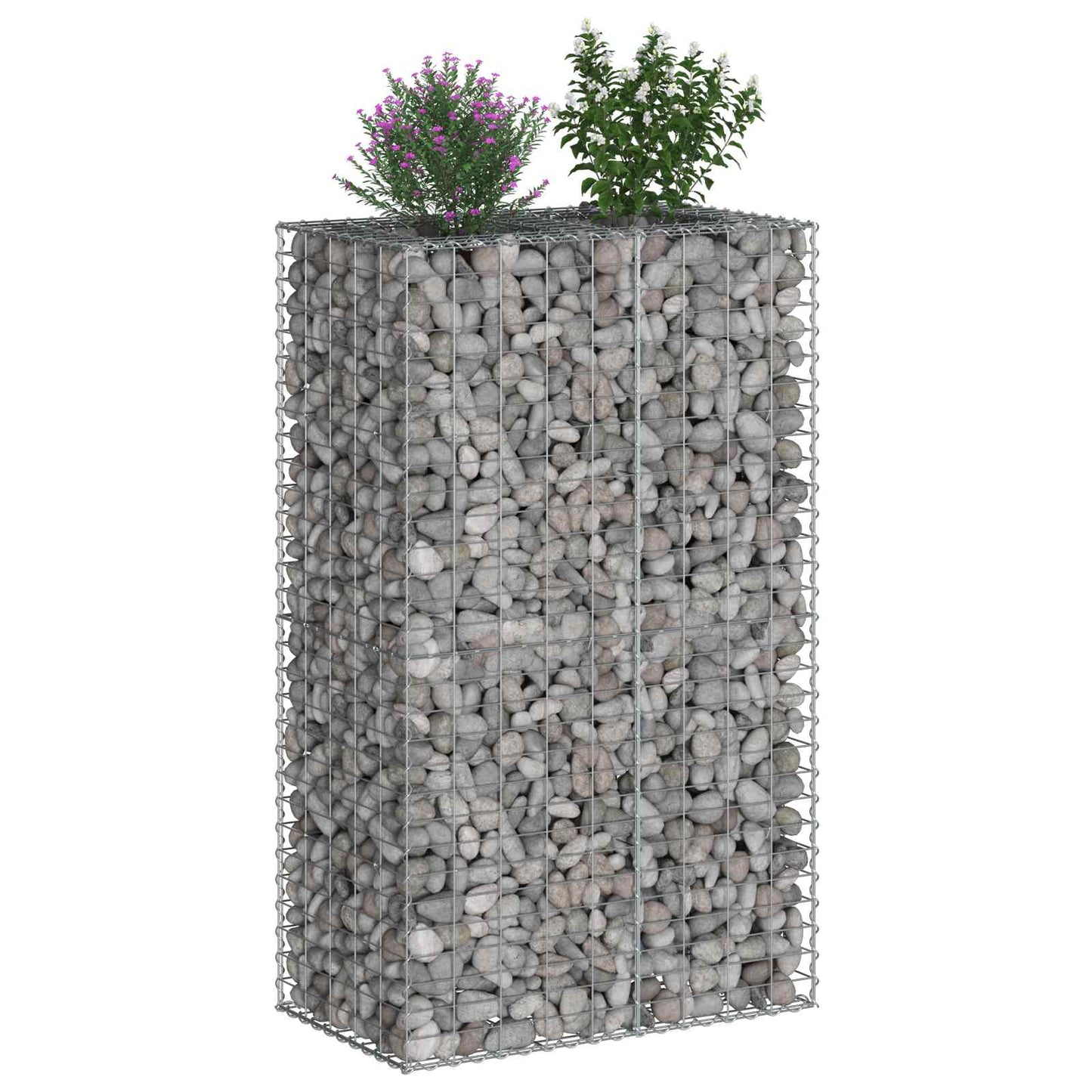 Gabion Raised Bed Silver