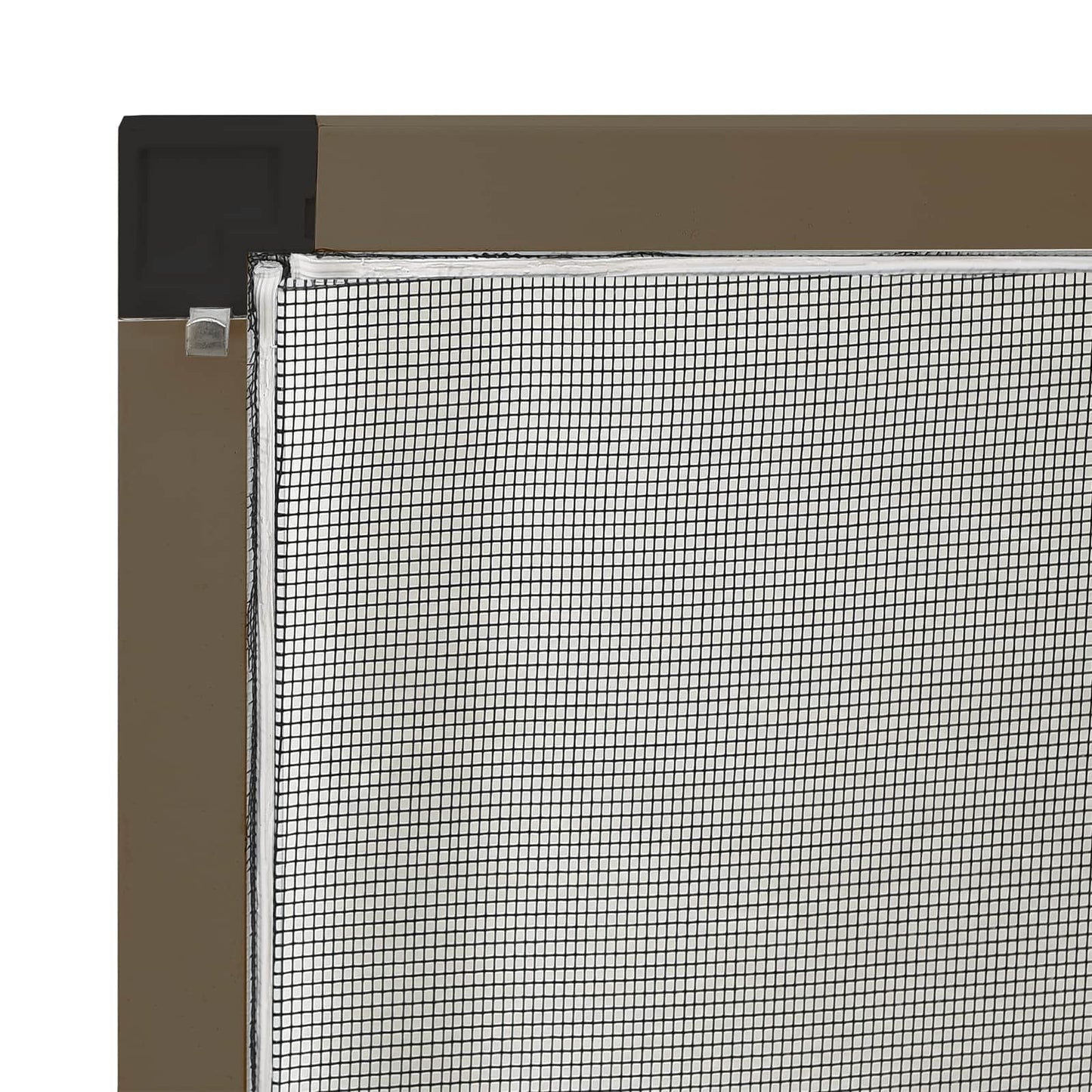 Insect Screen for Windows Brown 120 x 140 cm