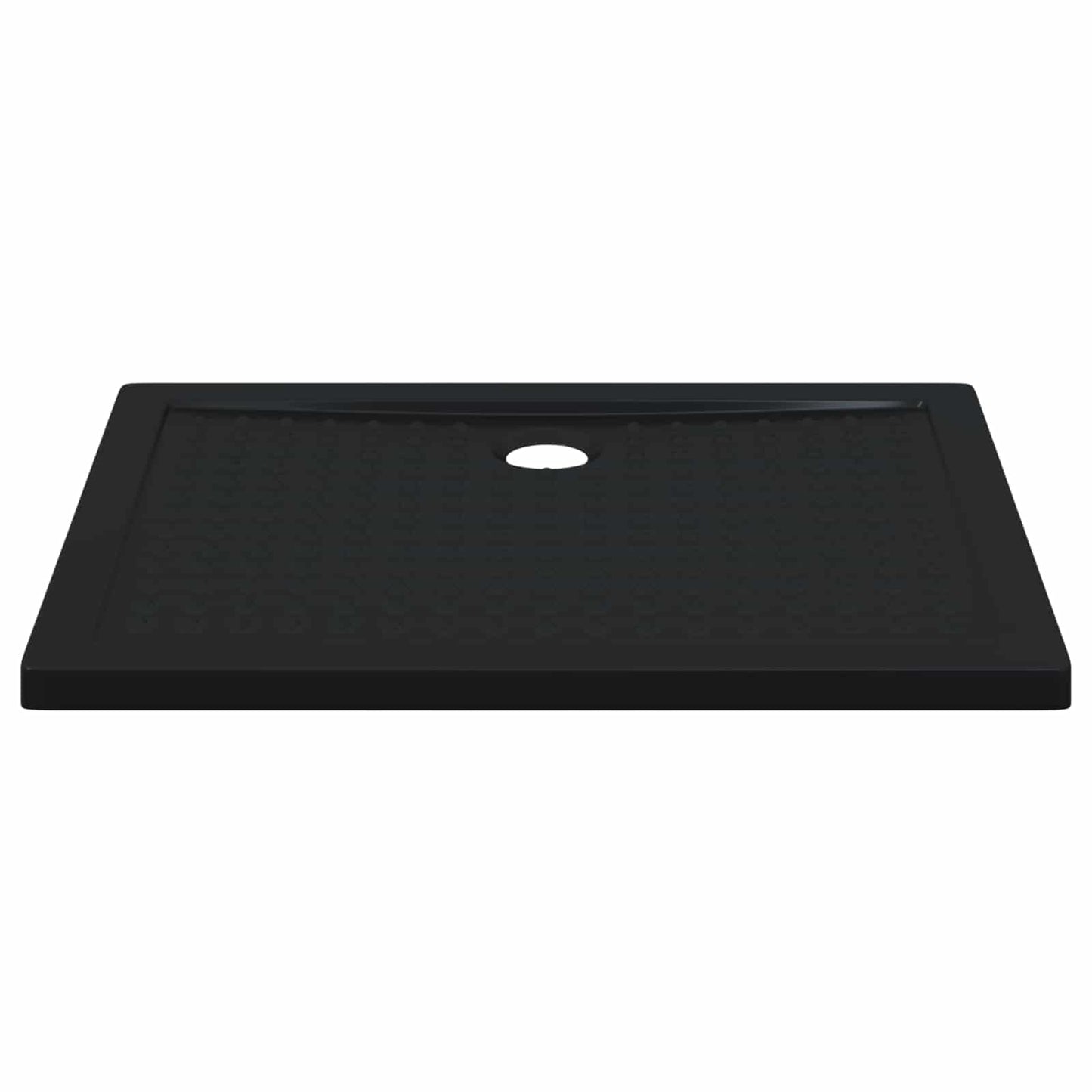 Shower Base Tray with Dots 100 x 80 x 4 cm ABS Black