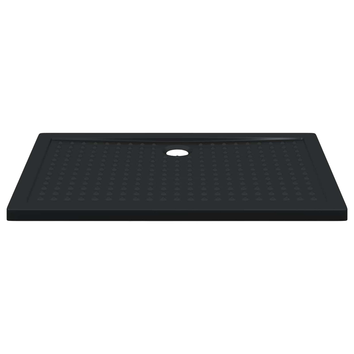Shower Base Tray with Dots Black 120 x 80 x 4 cm ABS