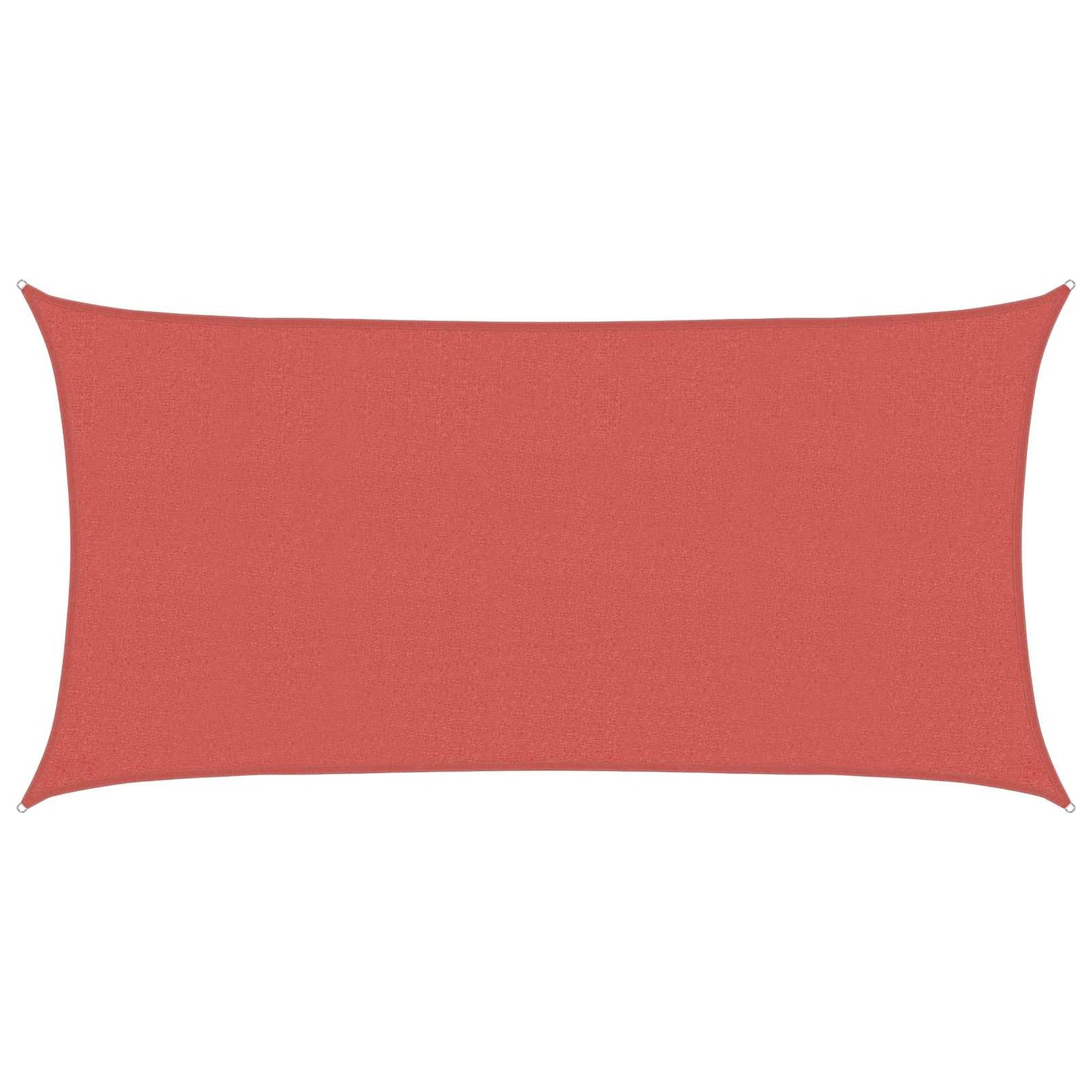 Sunshade Sail Terracotta 2 x 6 m HDPE