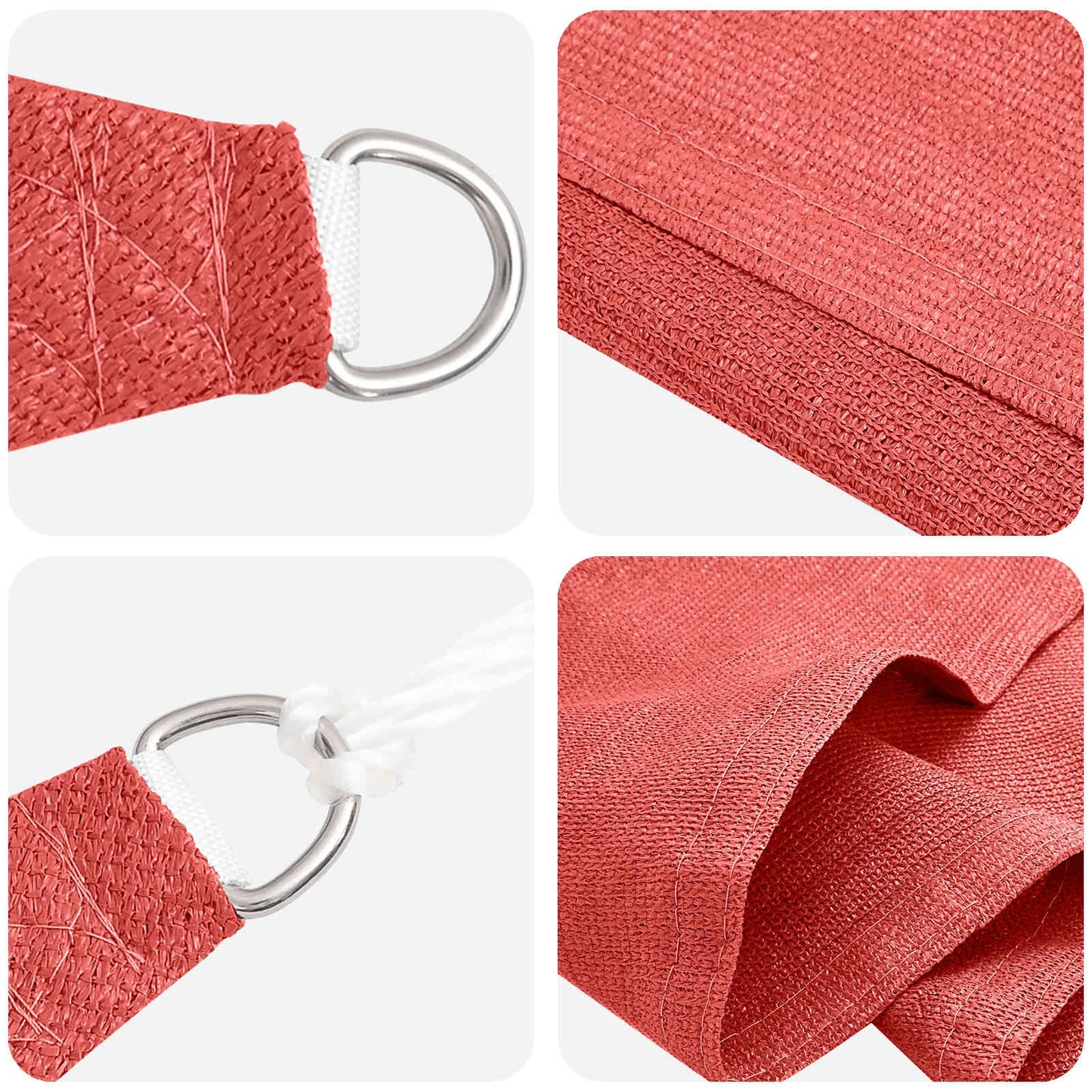 Sunshade Sail Terracotta 2.5 x 6 m HDPE