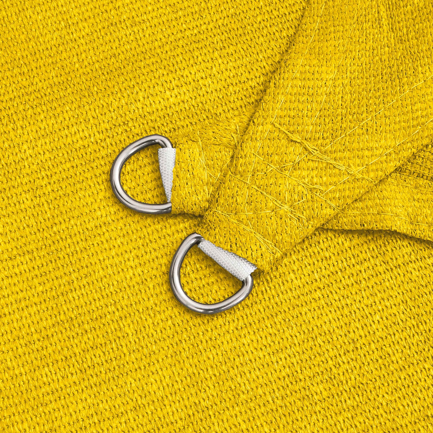 Sunshade Sail Yellow 2 x 6 m HDPE