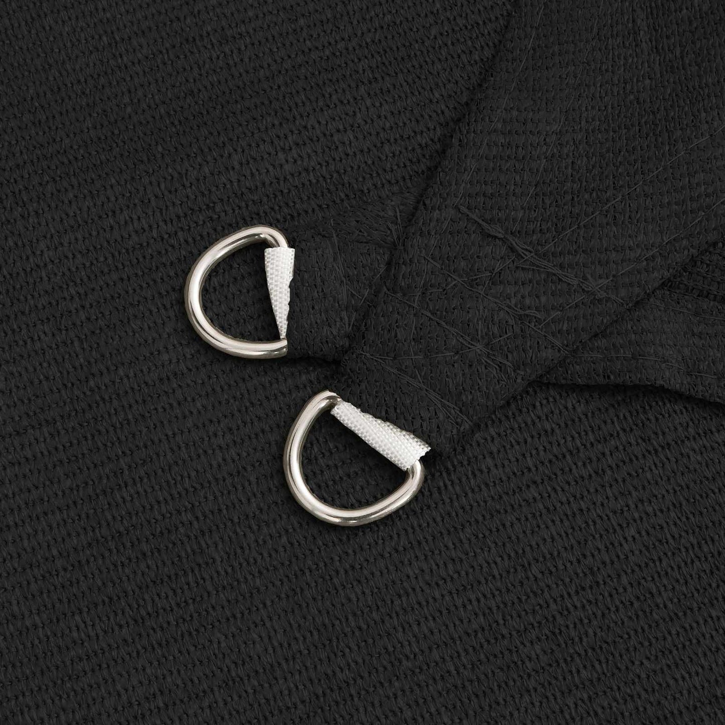 Sunshade Sail Black 2.5 x 6 m HDPE