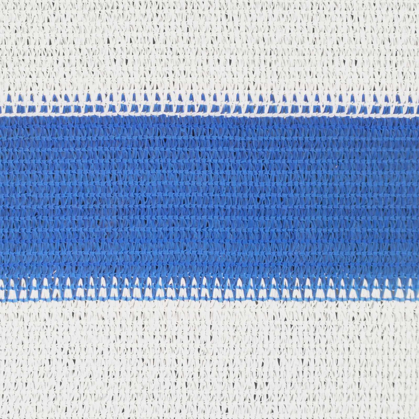 Sunshade Sail Blue and White 3 x 3 m HDPE