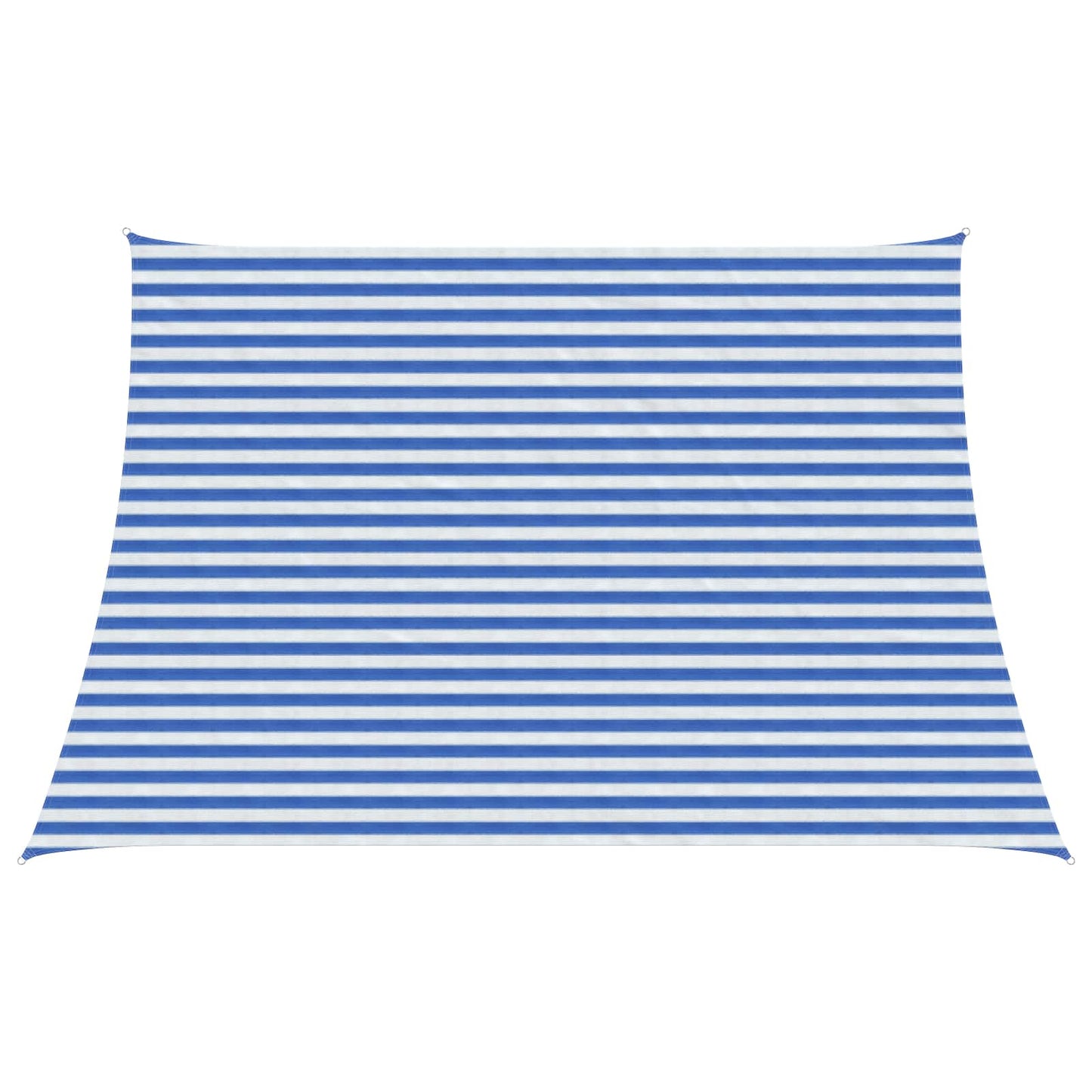 Sunshade Sail Blue and White 3 / 4 x 3 m HDPE